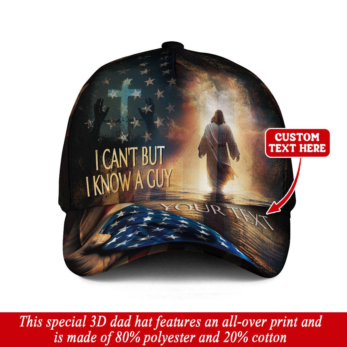 I Know a Guy – Walk in the Light Customized Hat - Rust Field Wear