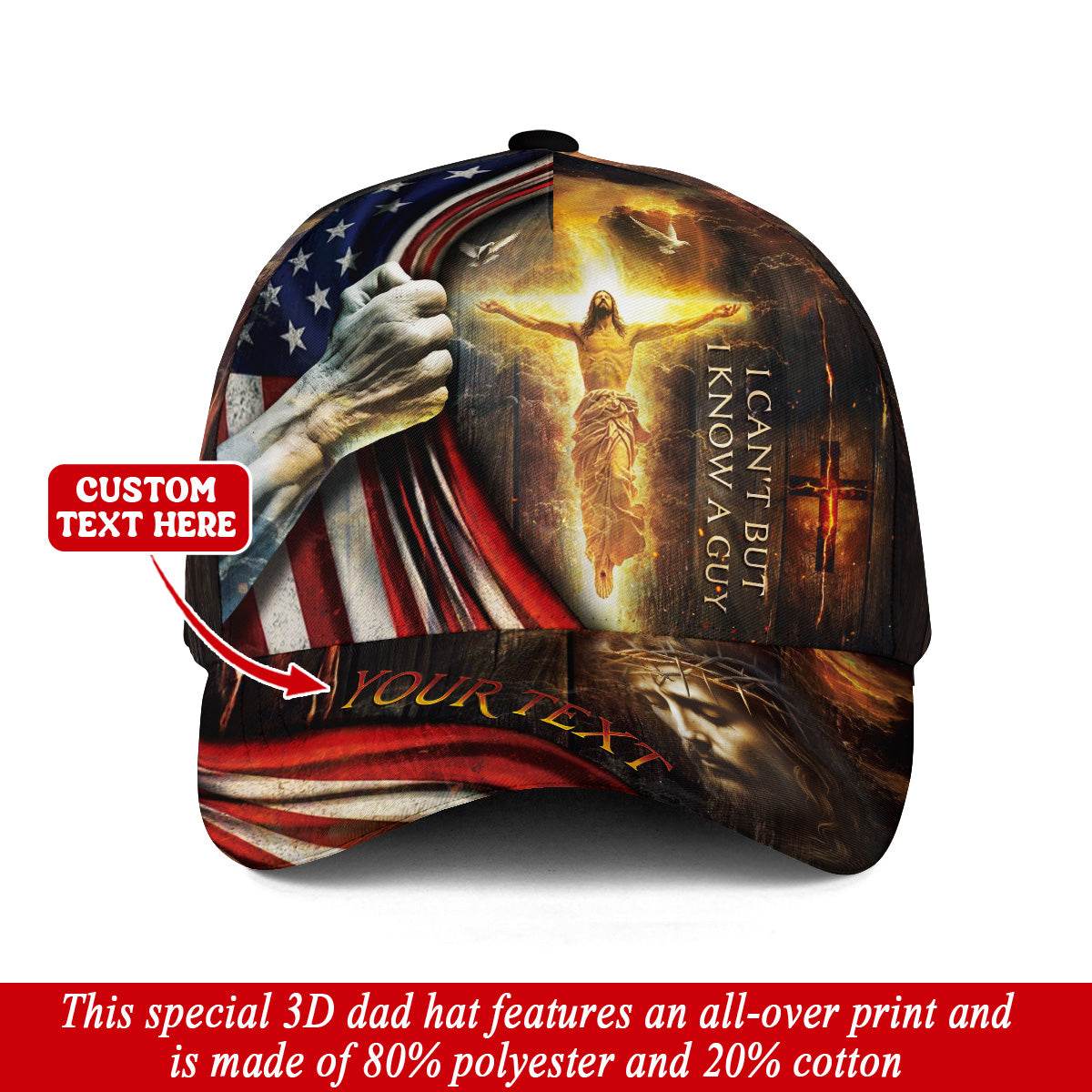 I Know a Guy – Risen Savior Customized Hat - Rust Field Wear