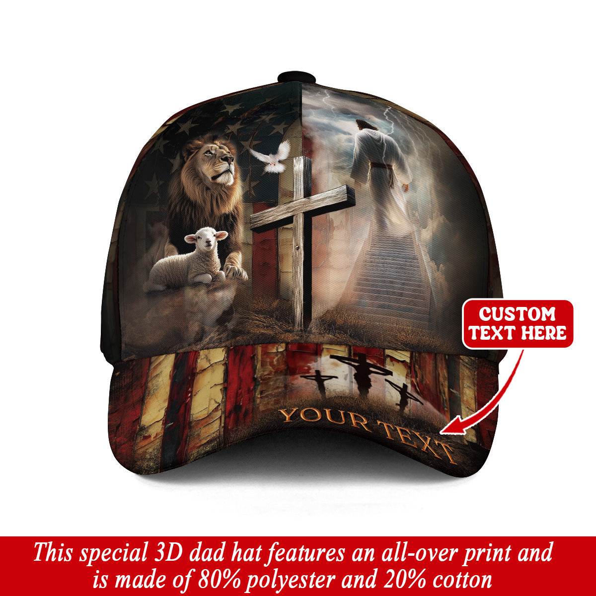 The Way to Glory – Faith & Redemption Customized Hat - Rust Field Wear