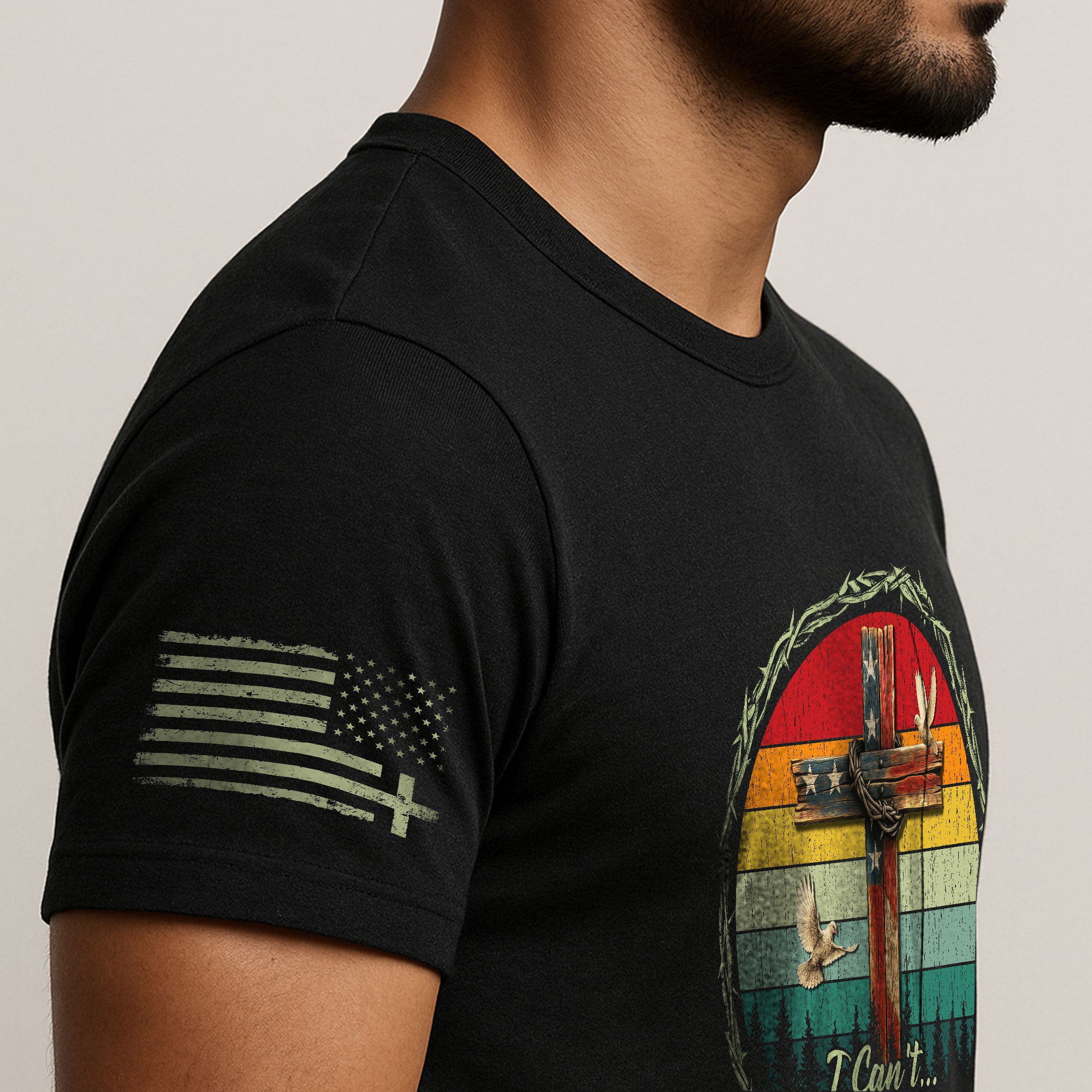 I Can’t But I Know A Guy Retro Cross T-Shirt