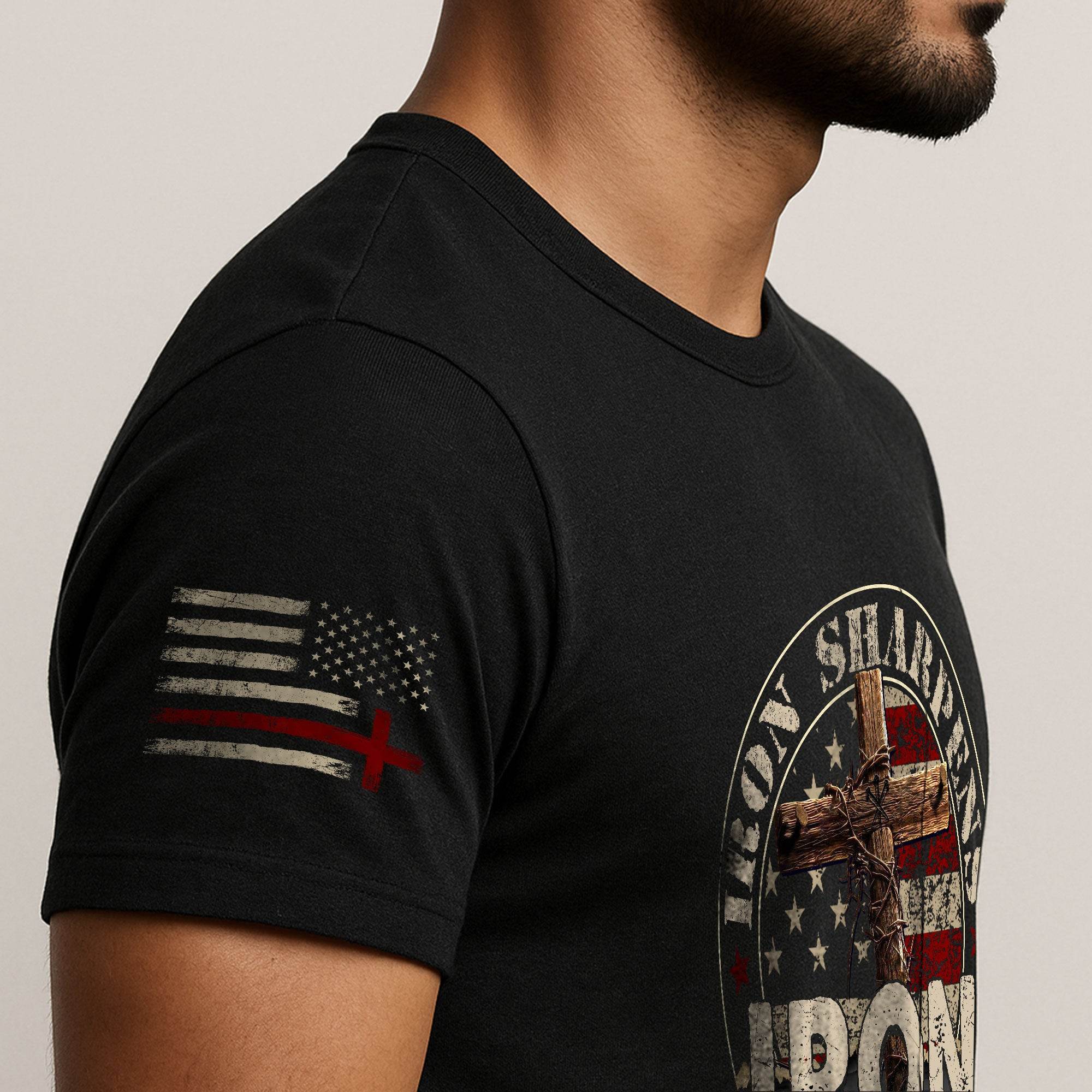 Iron Sharpens Iron Proverbs 27:17 Bible Verse T-Shirt - Rust Field Wear