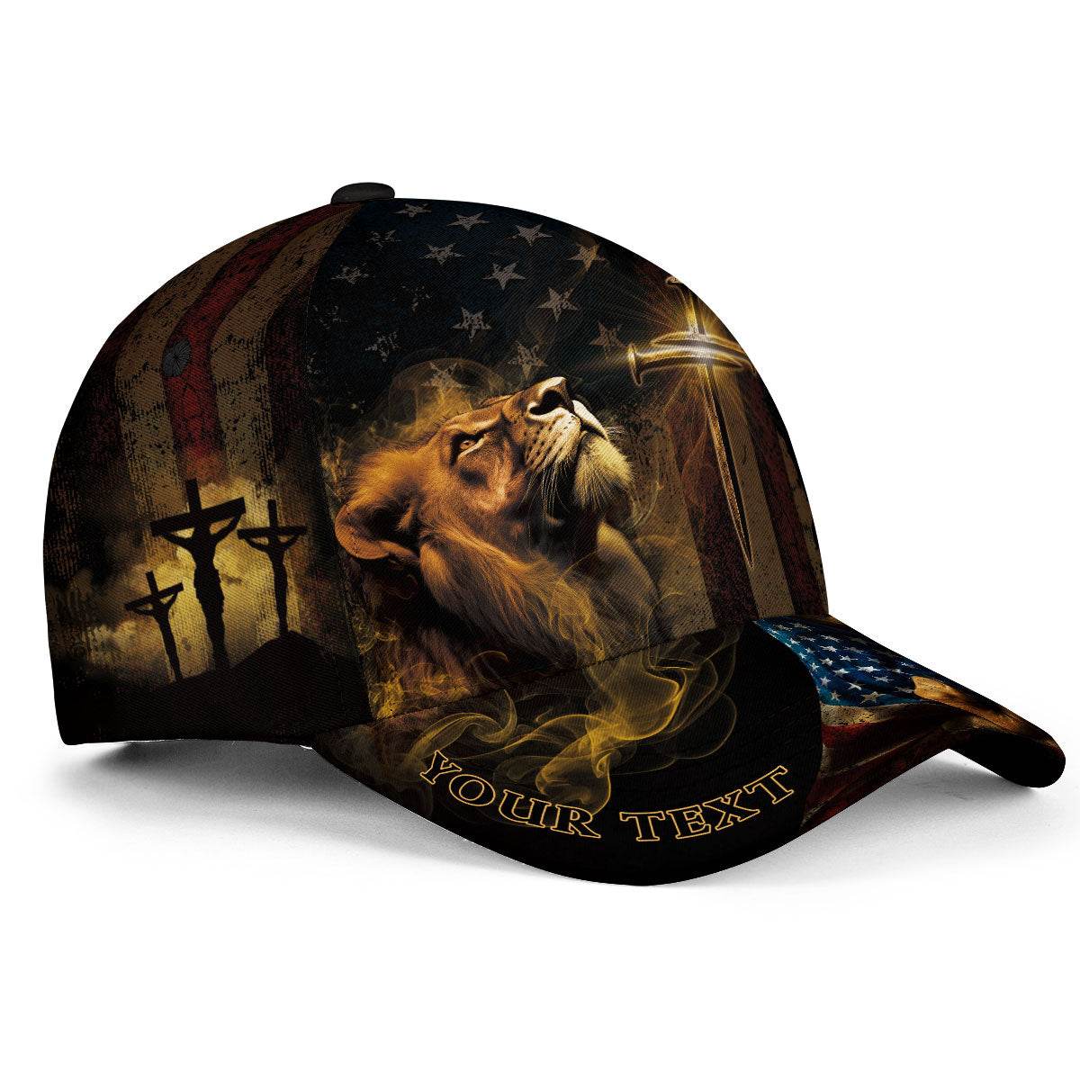 Custom Faith Over Fear Hat - Rust Field Wear