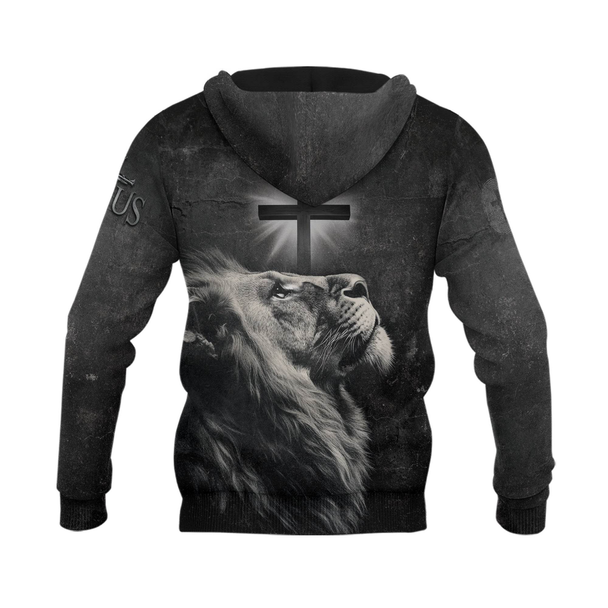 Look To The Cross And Not The Darkness "Faith Over Fear" Hoodie