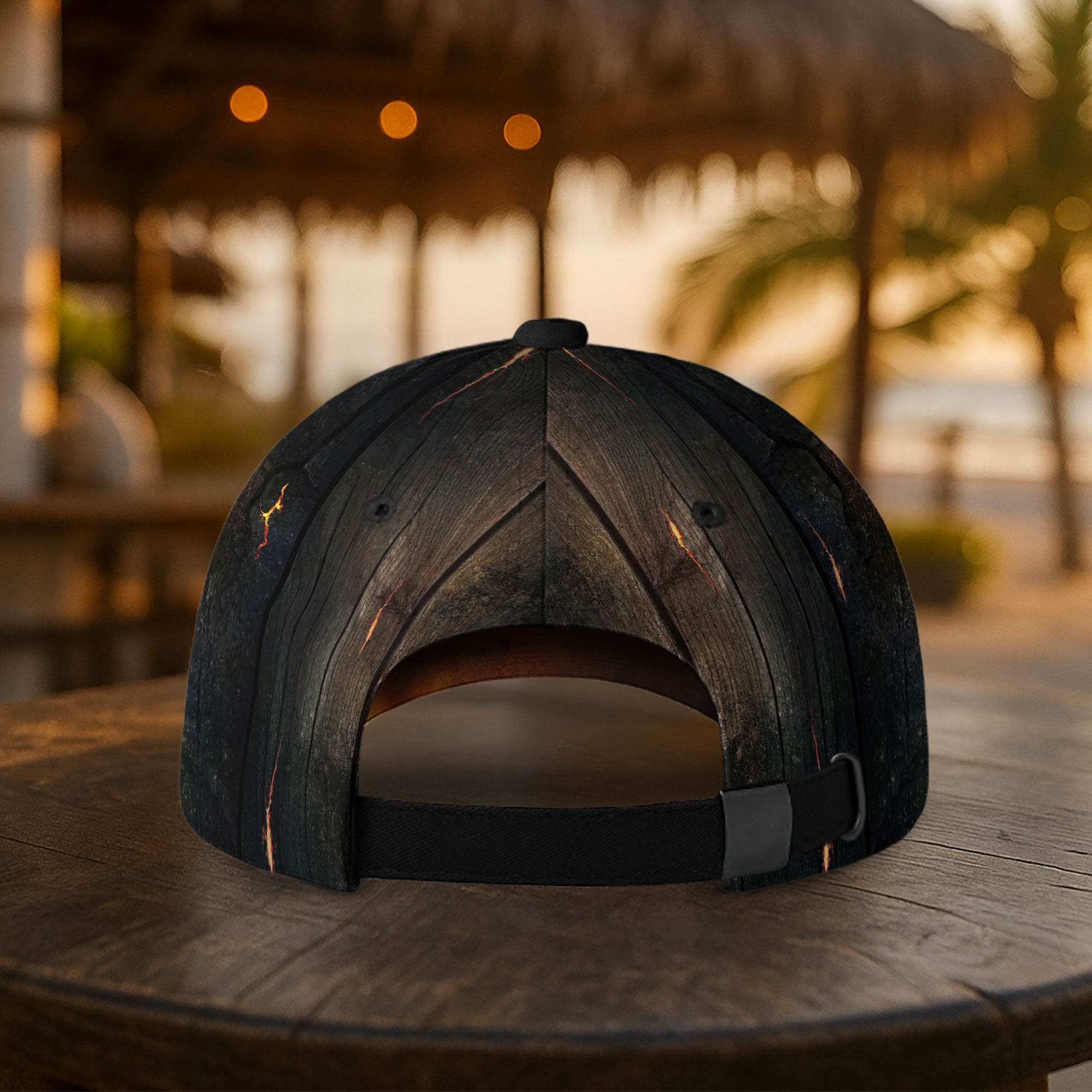 The Cross & The King – Jesus and Lion Christian Customized Hat - Rust Field Wear