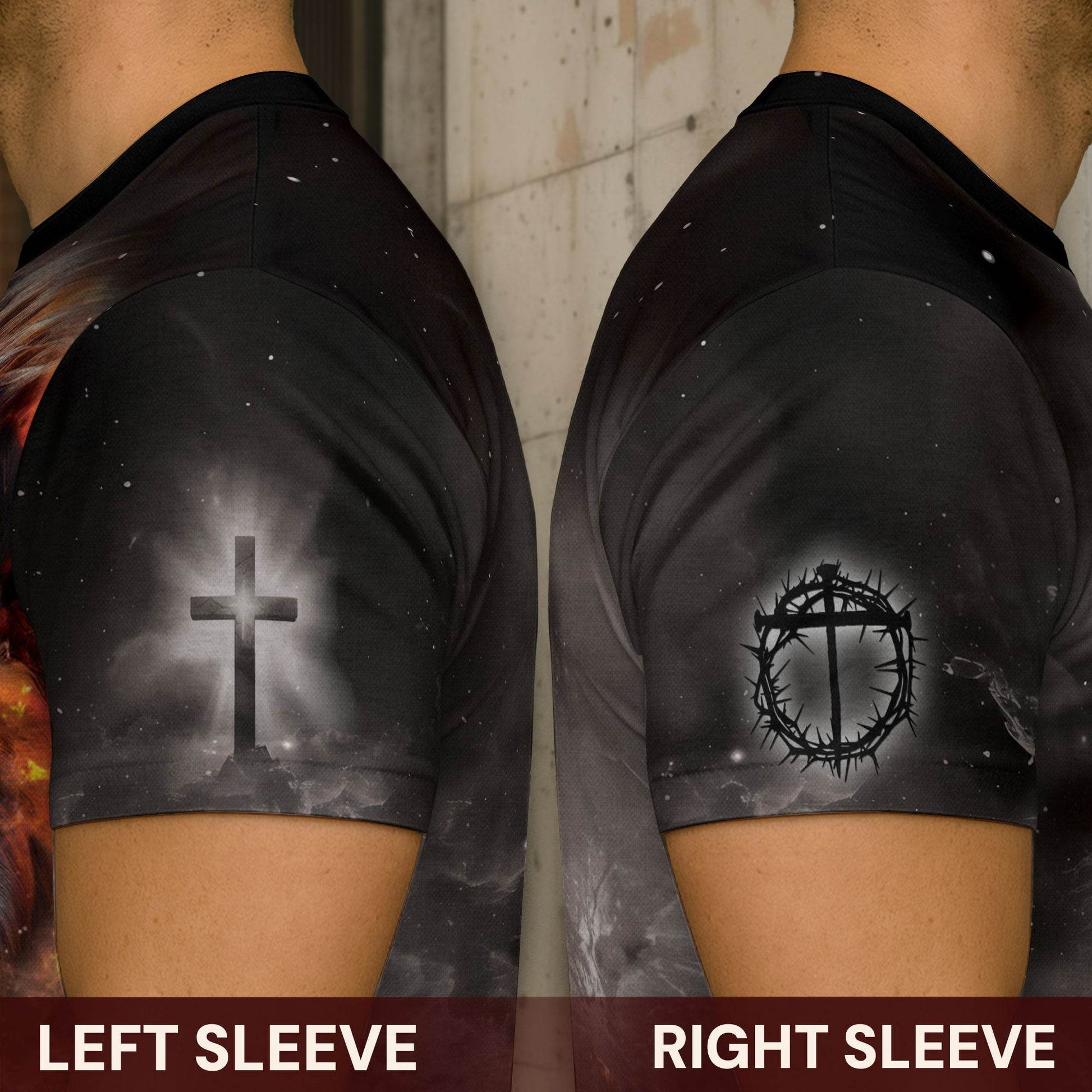 An Unshakeable Faith Rooted In Christ Lion Religious T-Shirt - Rust Field Wear