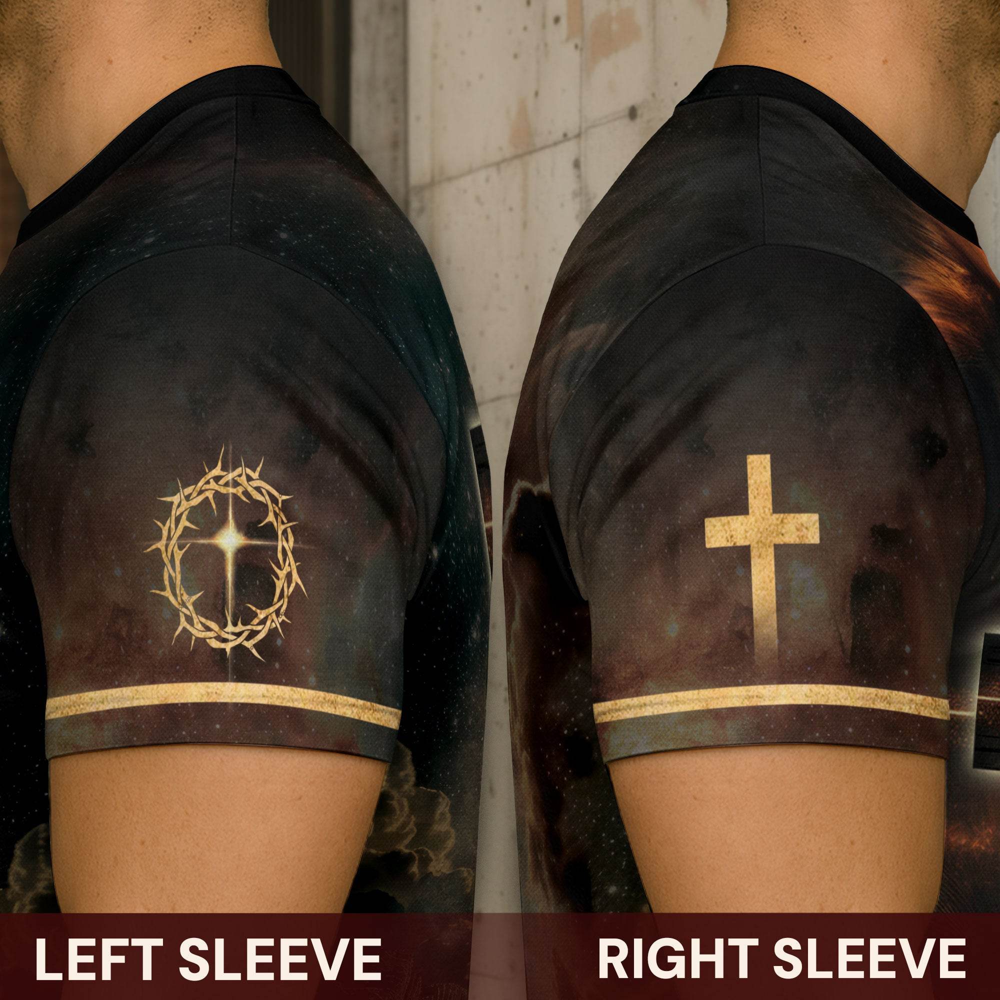 "Jesus Is Coming Back" Glowing Cross Of Light Faith T-Shirt