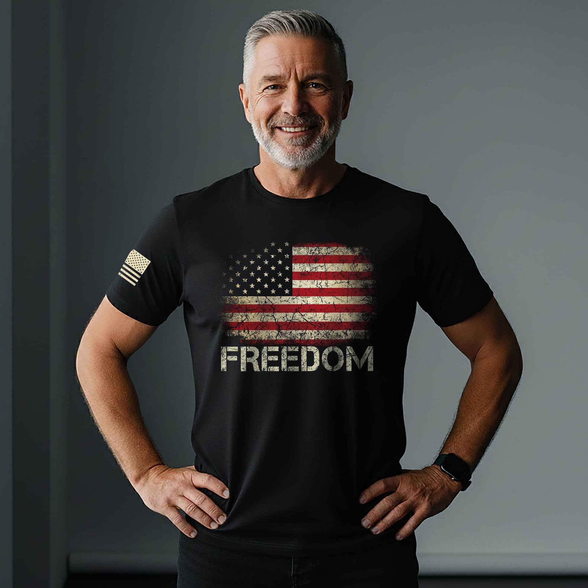 'Freedom' American Legacy T-Shirt - Rust Field Wear