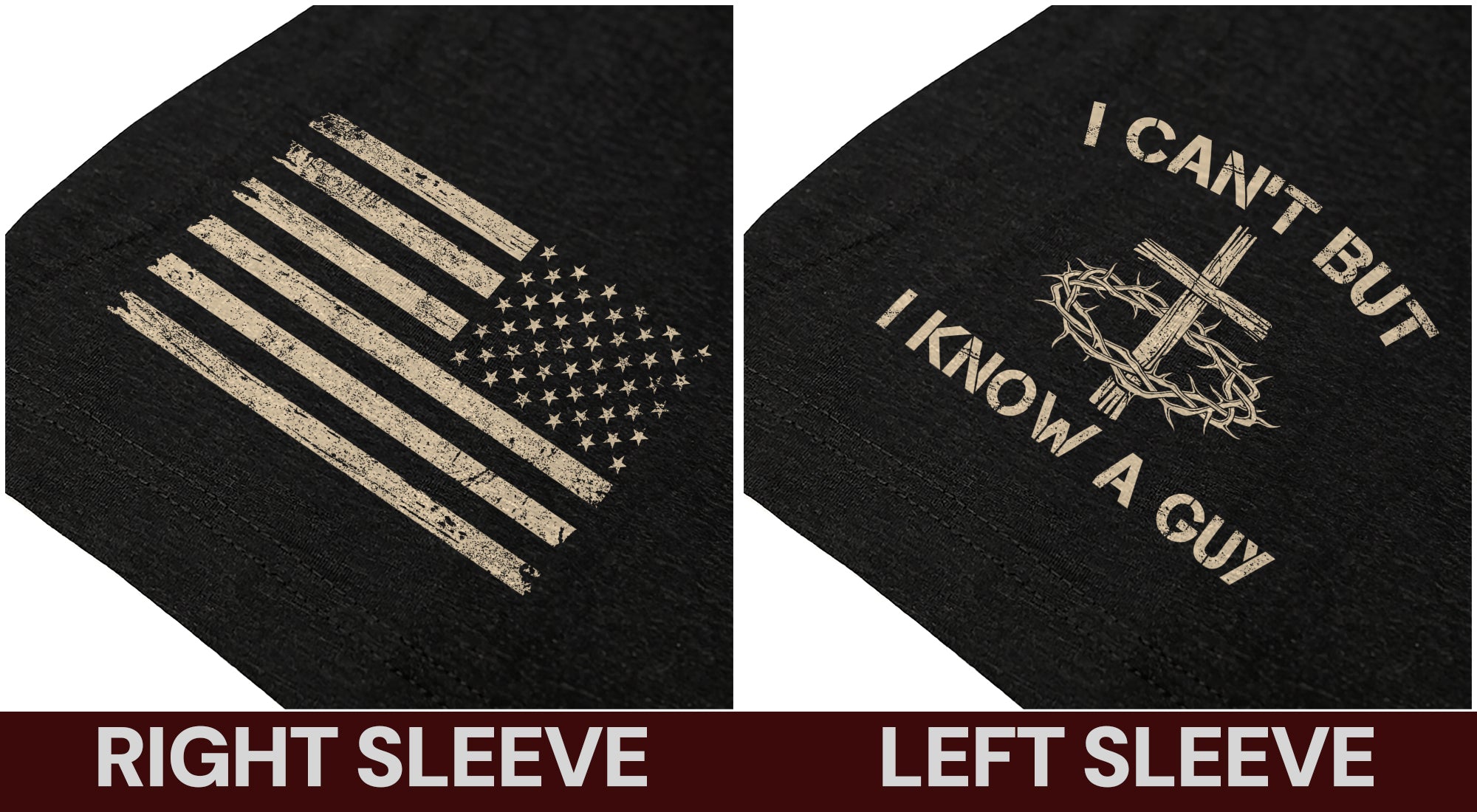 I Can’t But I Know a Guy T-Shirt – Bold Christian Cross Shirt for Men