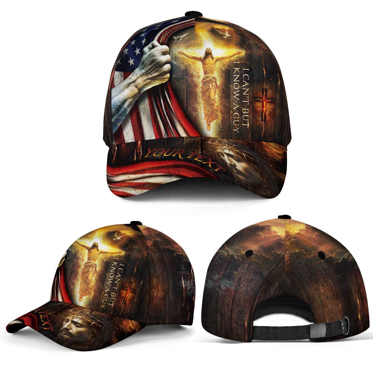 I Know a Guy – Risen Savior Customized Hat - Rust Field Wear