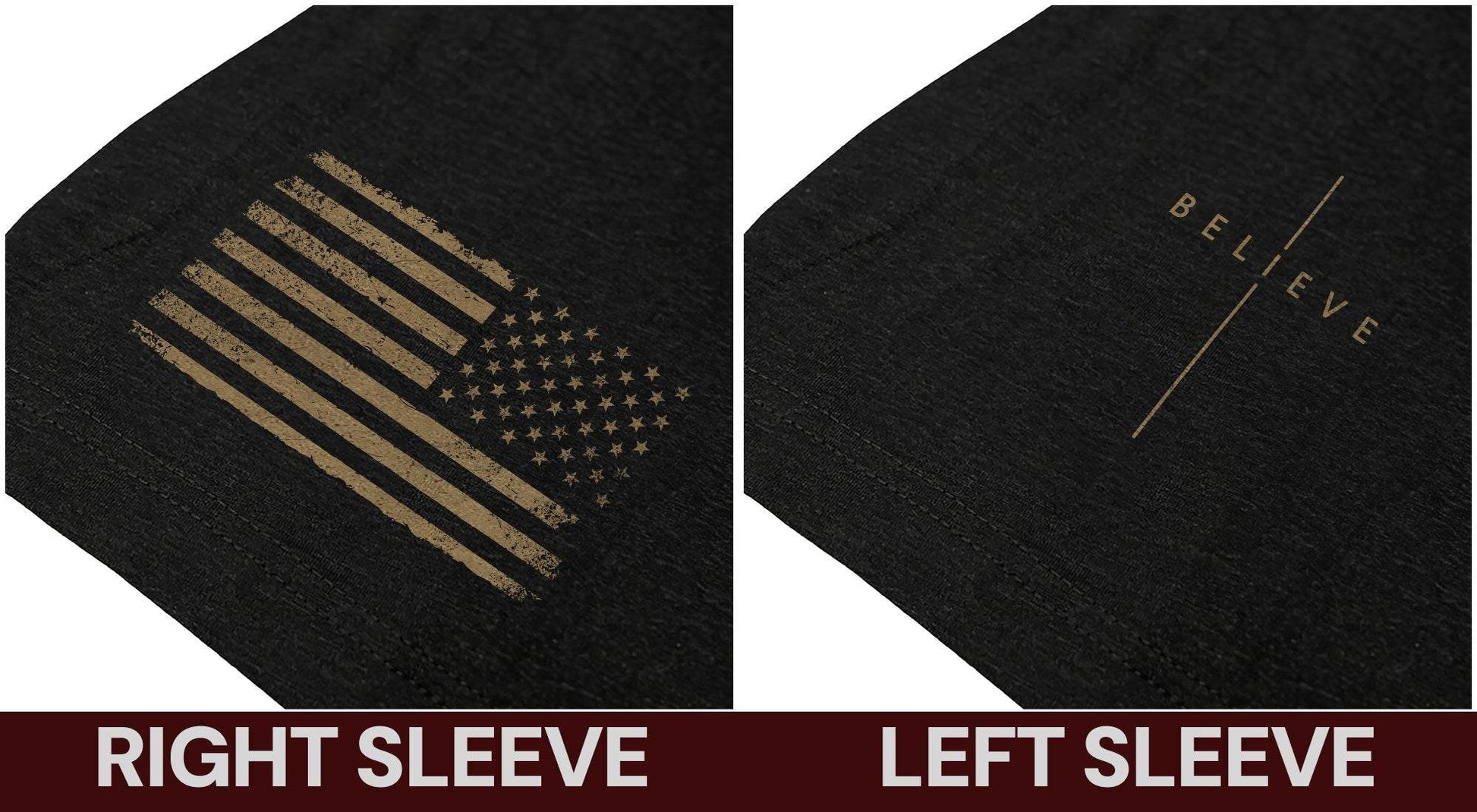 Believe – Romans 10:9 Salvation Tee - Rust Field Wear