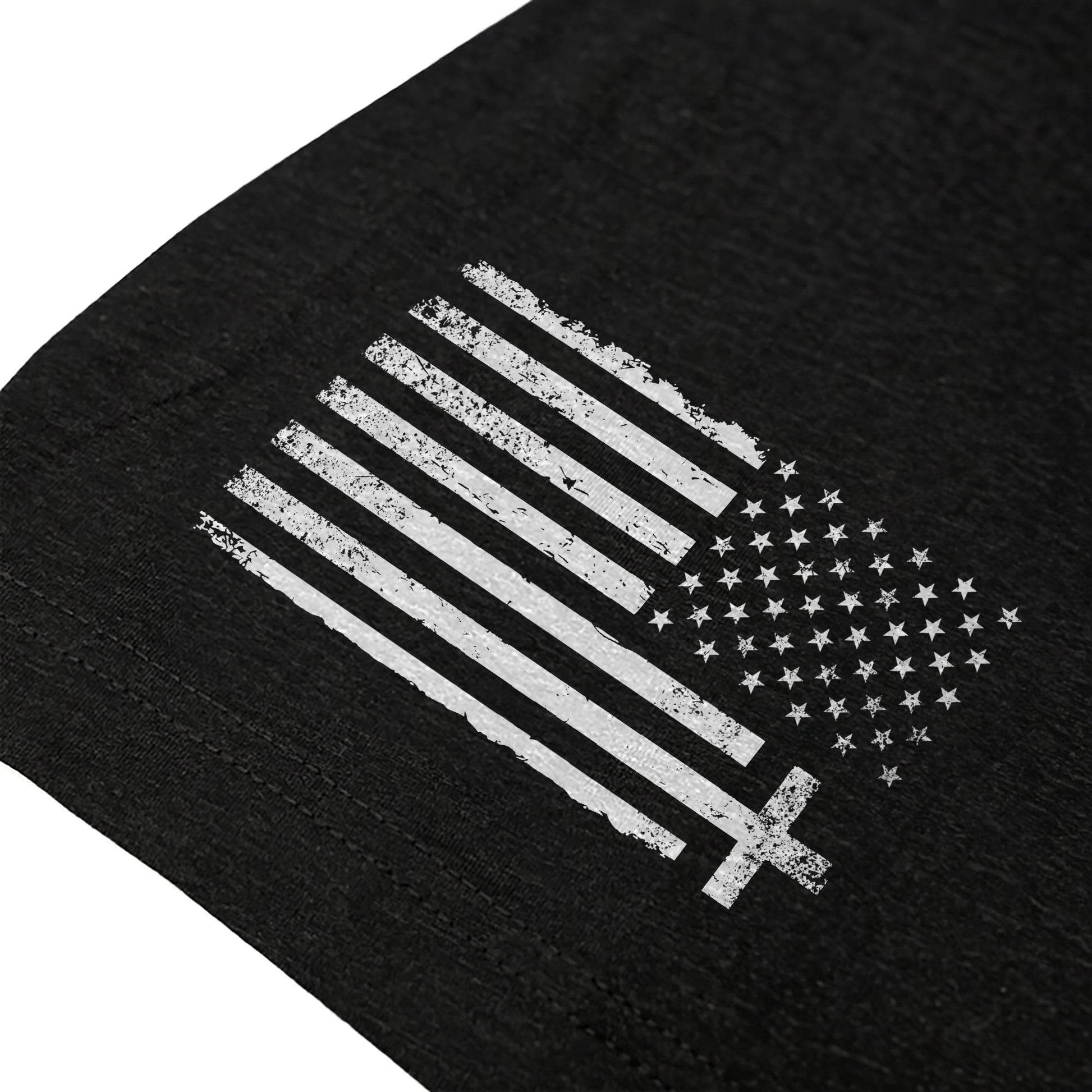 Faith Over Fear Cross Crown of Thorns Christian T-Shirt - Rust Field Wear