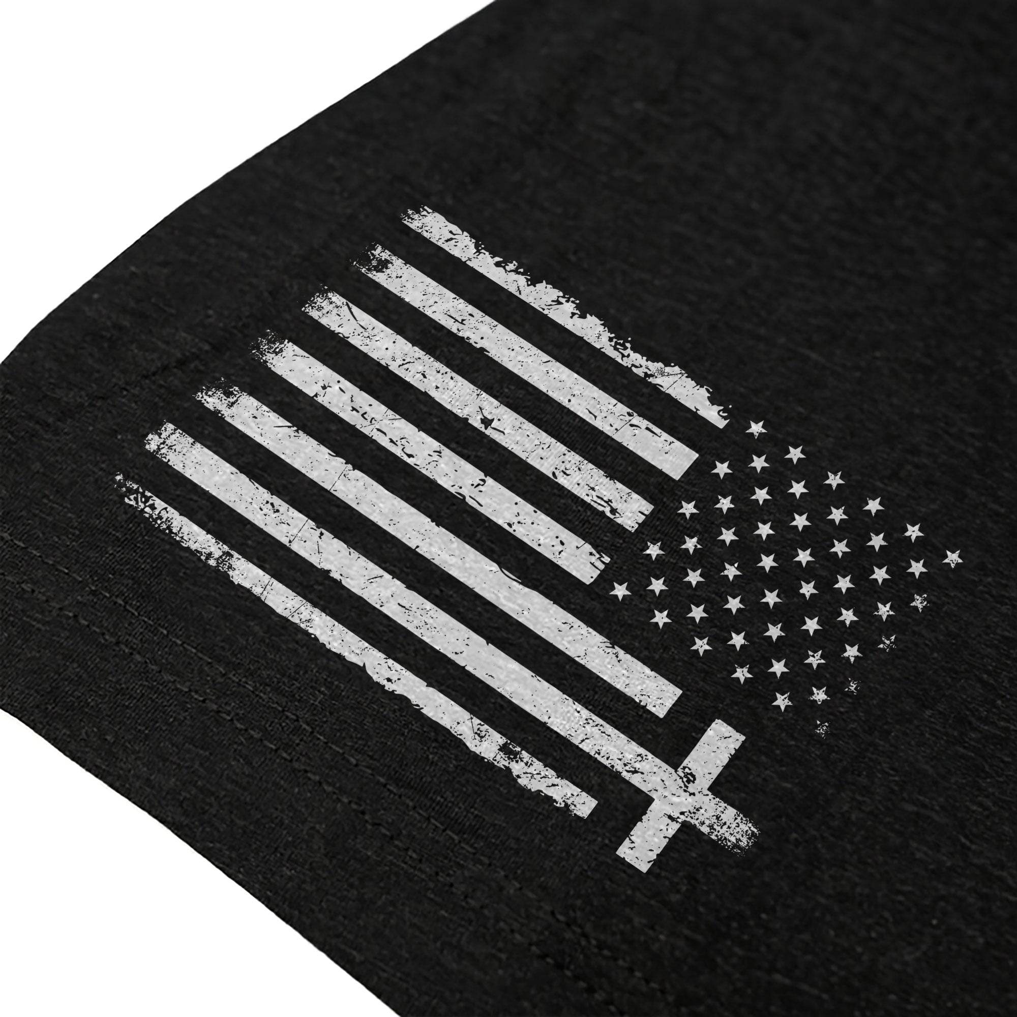 Faith Over Fear Psalm 118:6 Cross T-Shirt - Rust Field Wear