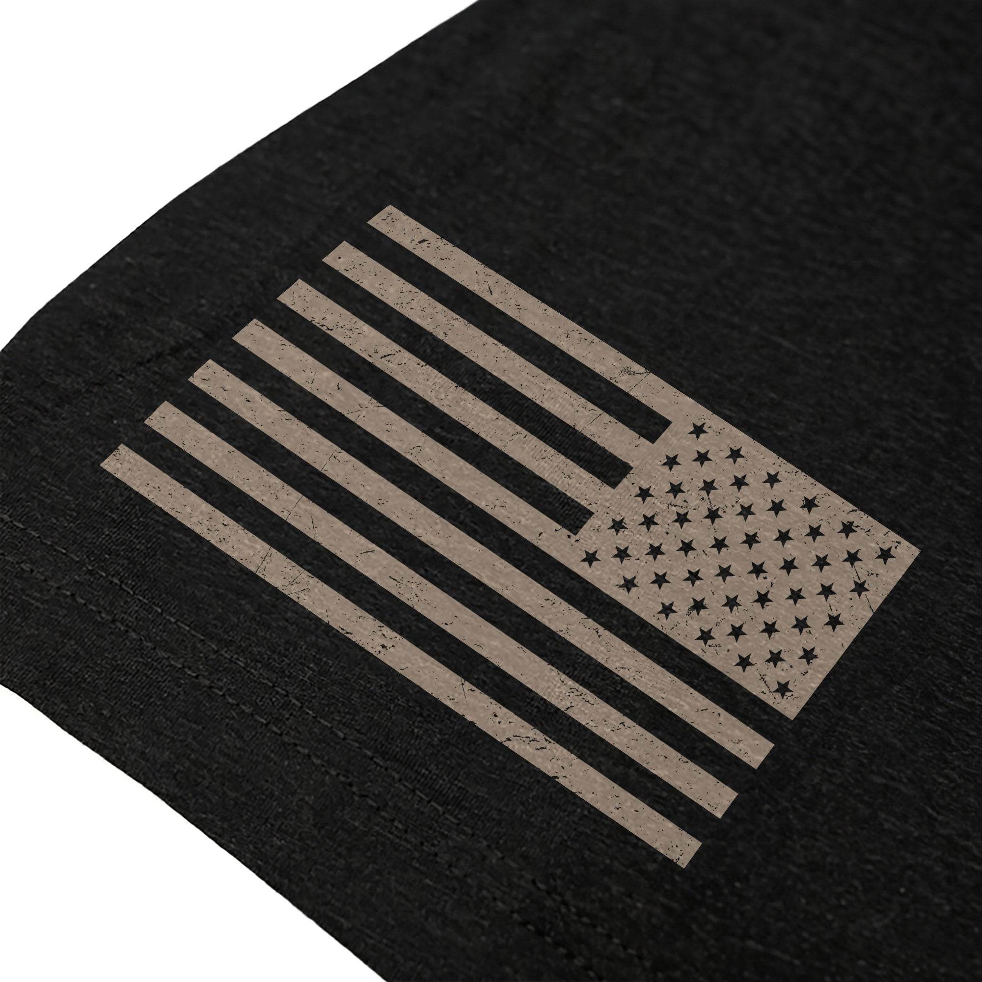 Jesus The Way The Truth The Life T-Shirt – American Flag Cross & Crown of Thorns Design - Rust Field Wear