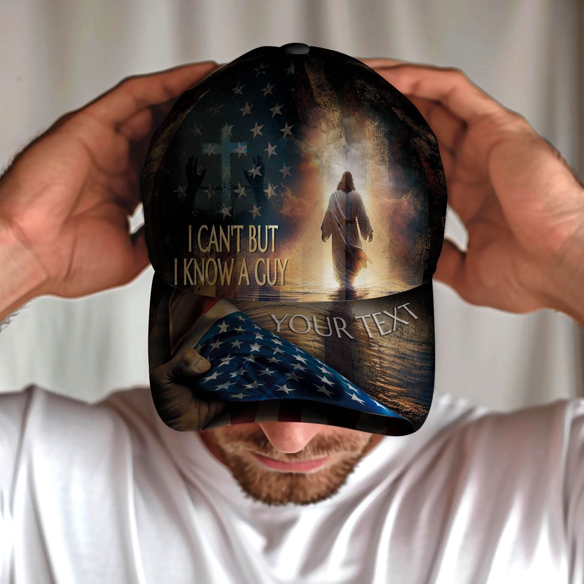 I Know a Guy – Walk in the Light Customized Hat - Rust Field Wear