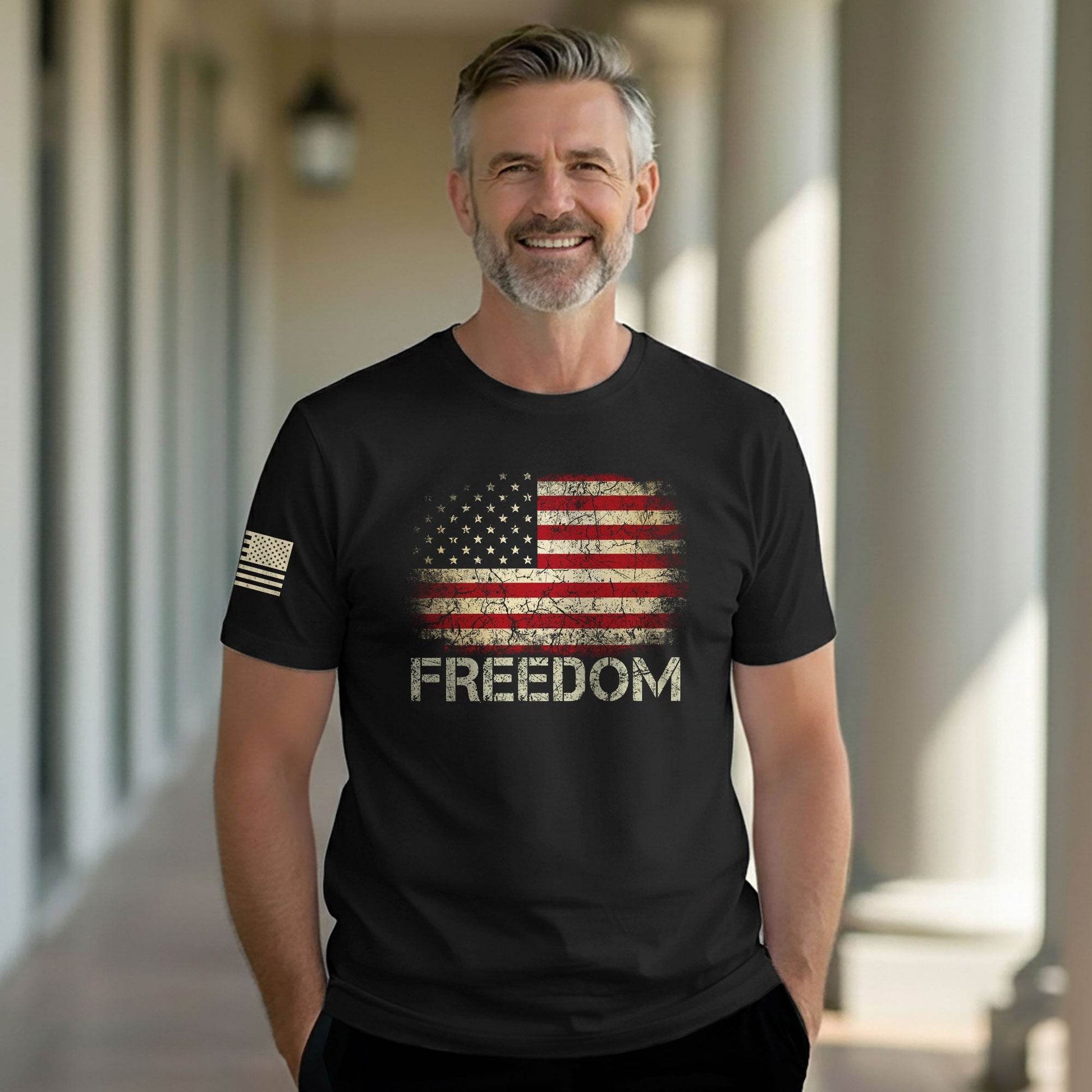 'Freedom' American Legacy T-Shirt - Rust Field Wear