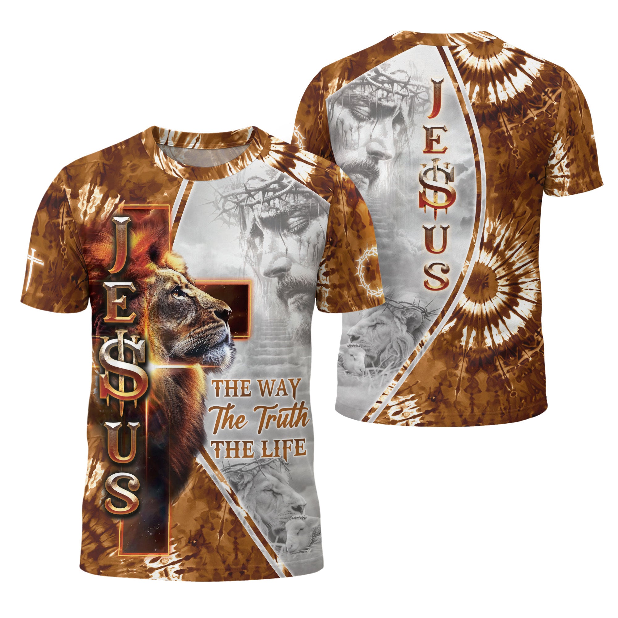 The Way The Truth The Life John 14:6 Lion Of Judah T-Shirt