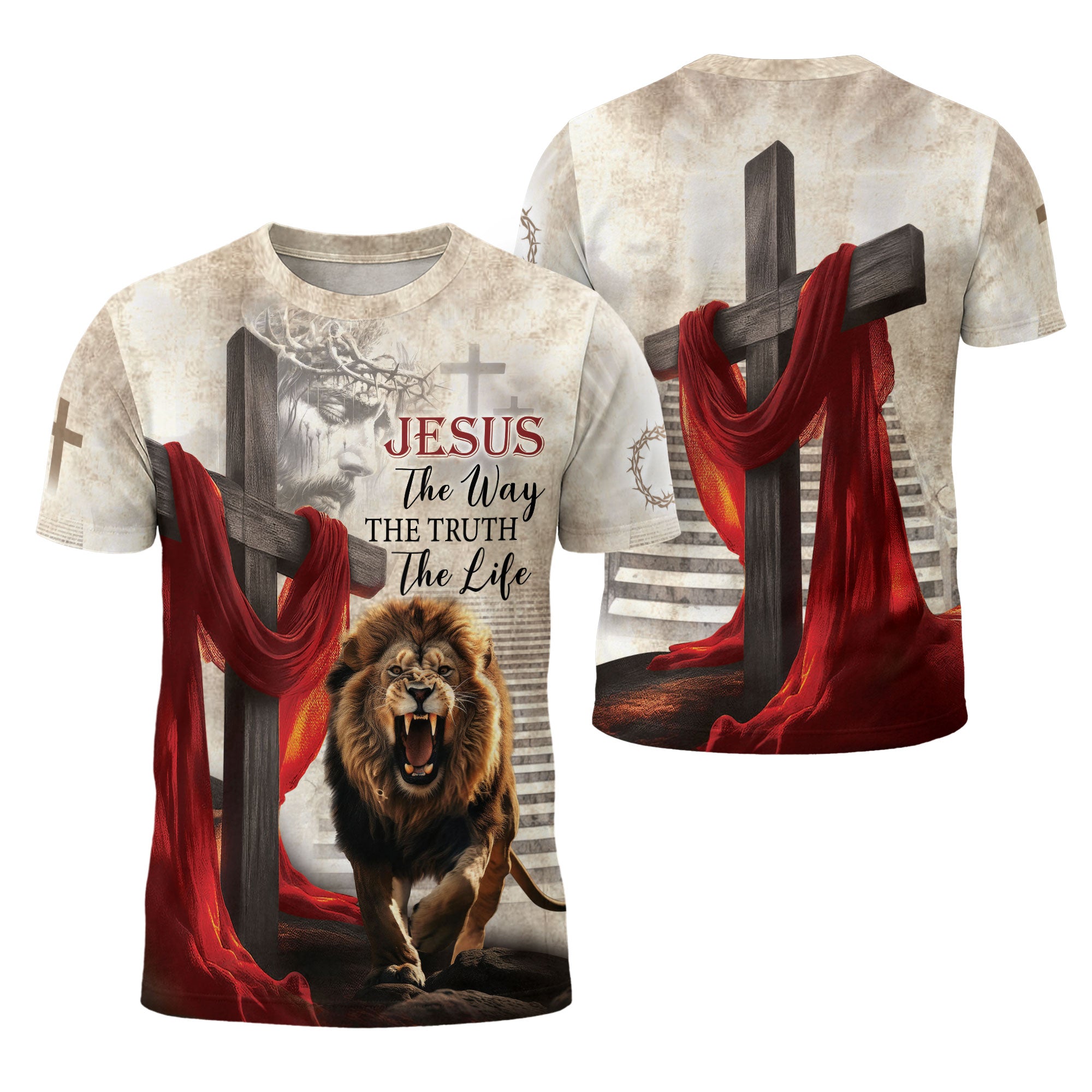 Resurrection Lion of Judah Christian Shirt