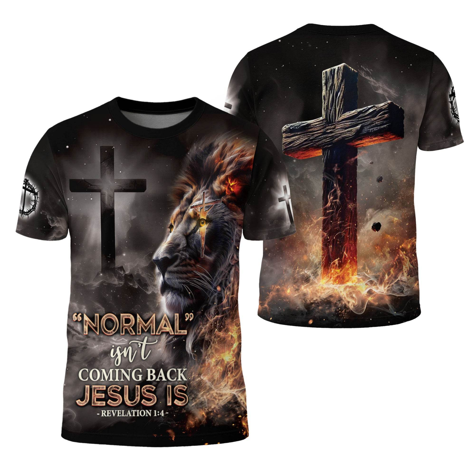 "Normal Isn't Coming Back Jesus Is" Revelation Faith T-Shirt