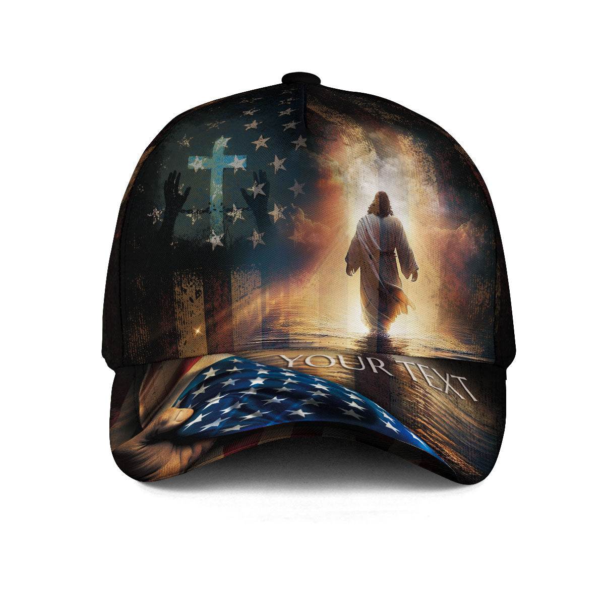Walk with Christ – American Christian Customized Hat - Rust Field Wear