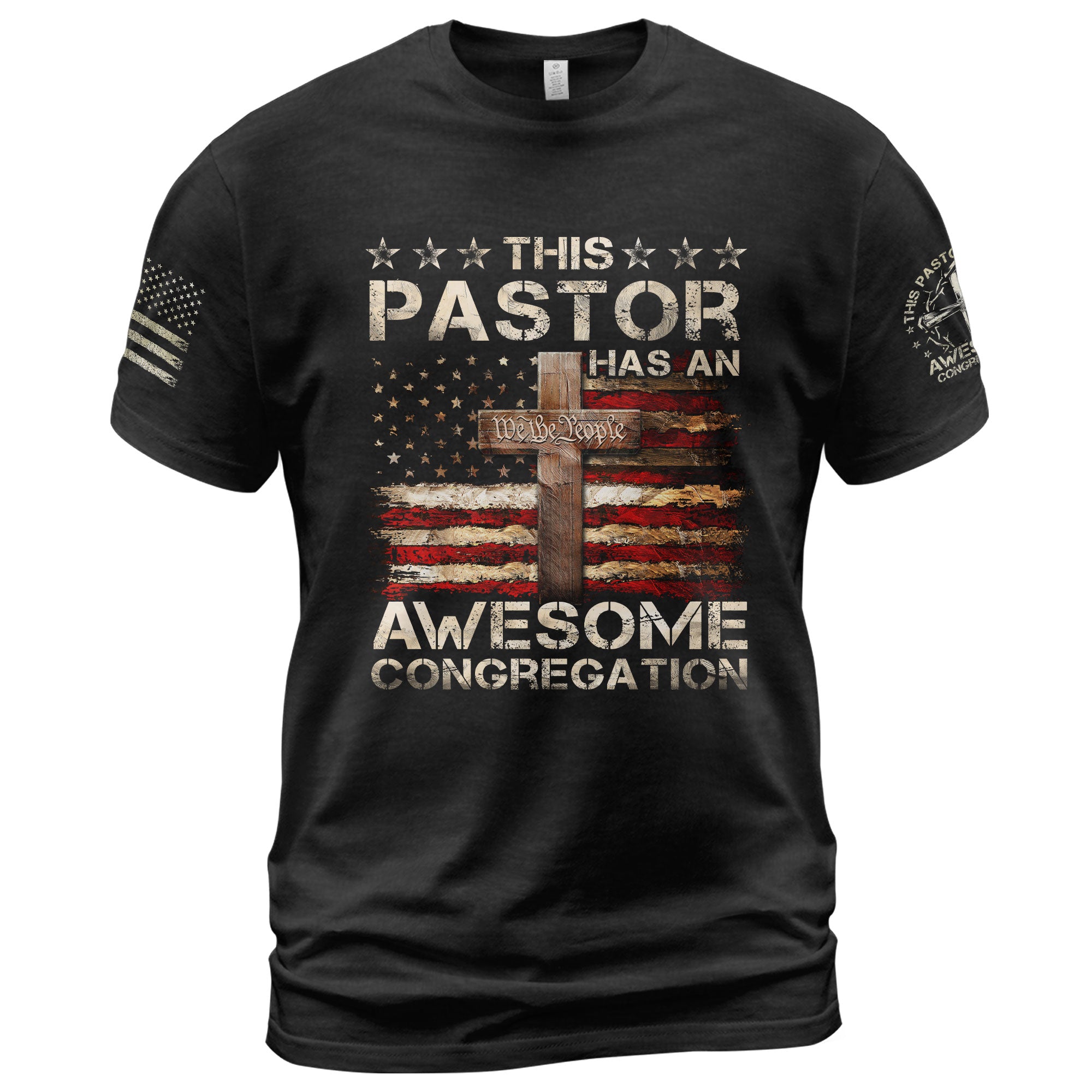 Awesome Pastor T-Shirt – A Proud Congregation's Statement of Faith