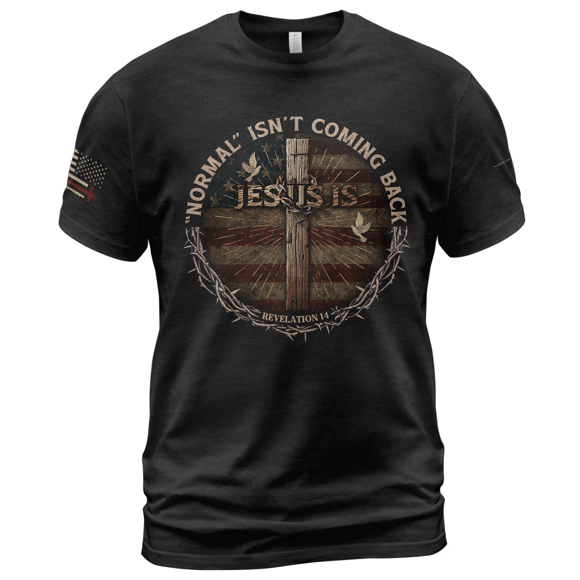 Revelation 14 Jesus Is Coming Back T-Shirt - Rust Field Wear