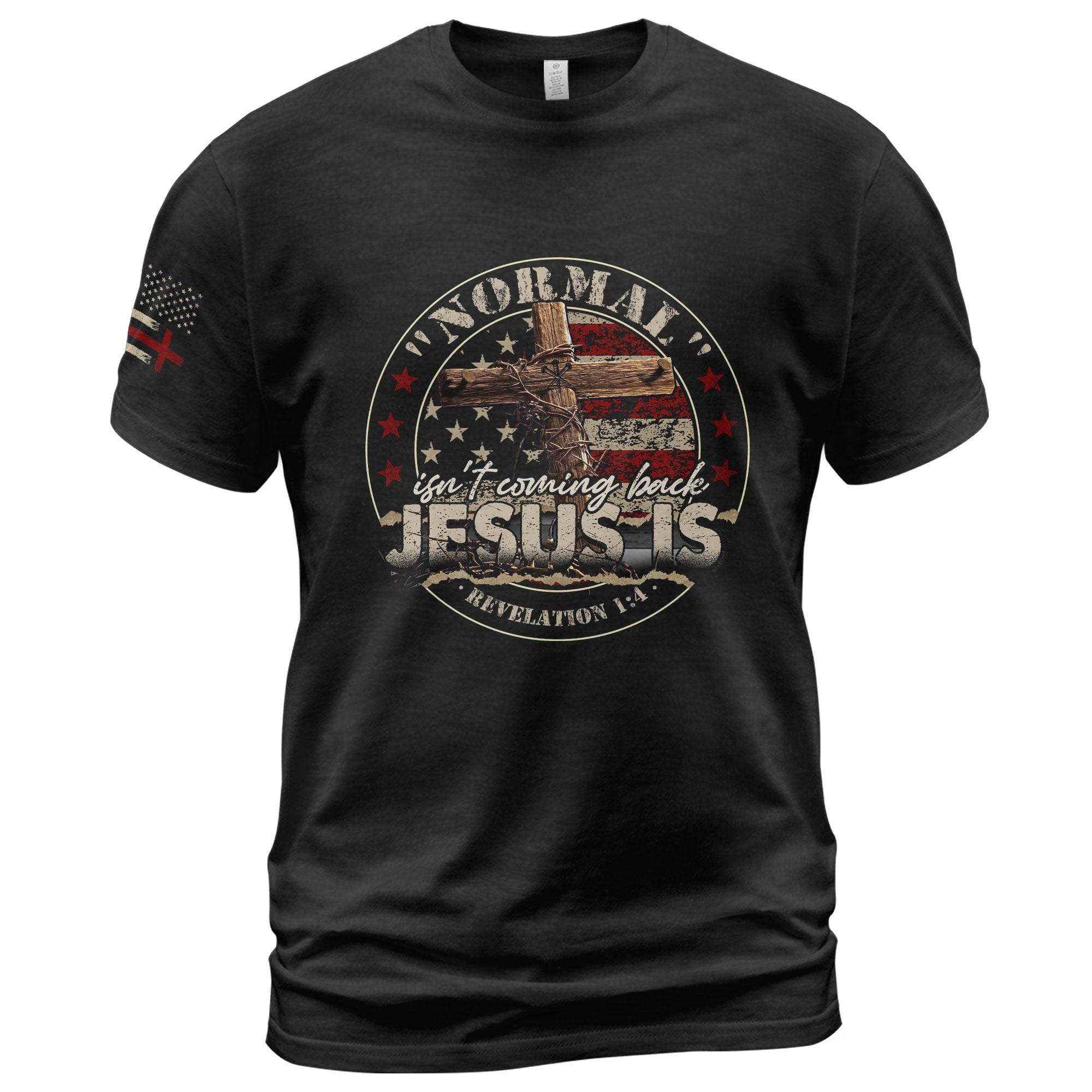 “Jesus Is Coming — Normal Isn’t” T-Shirt - Rust Field Wear