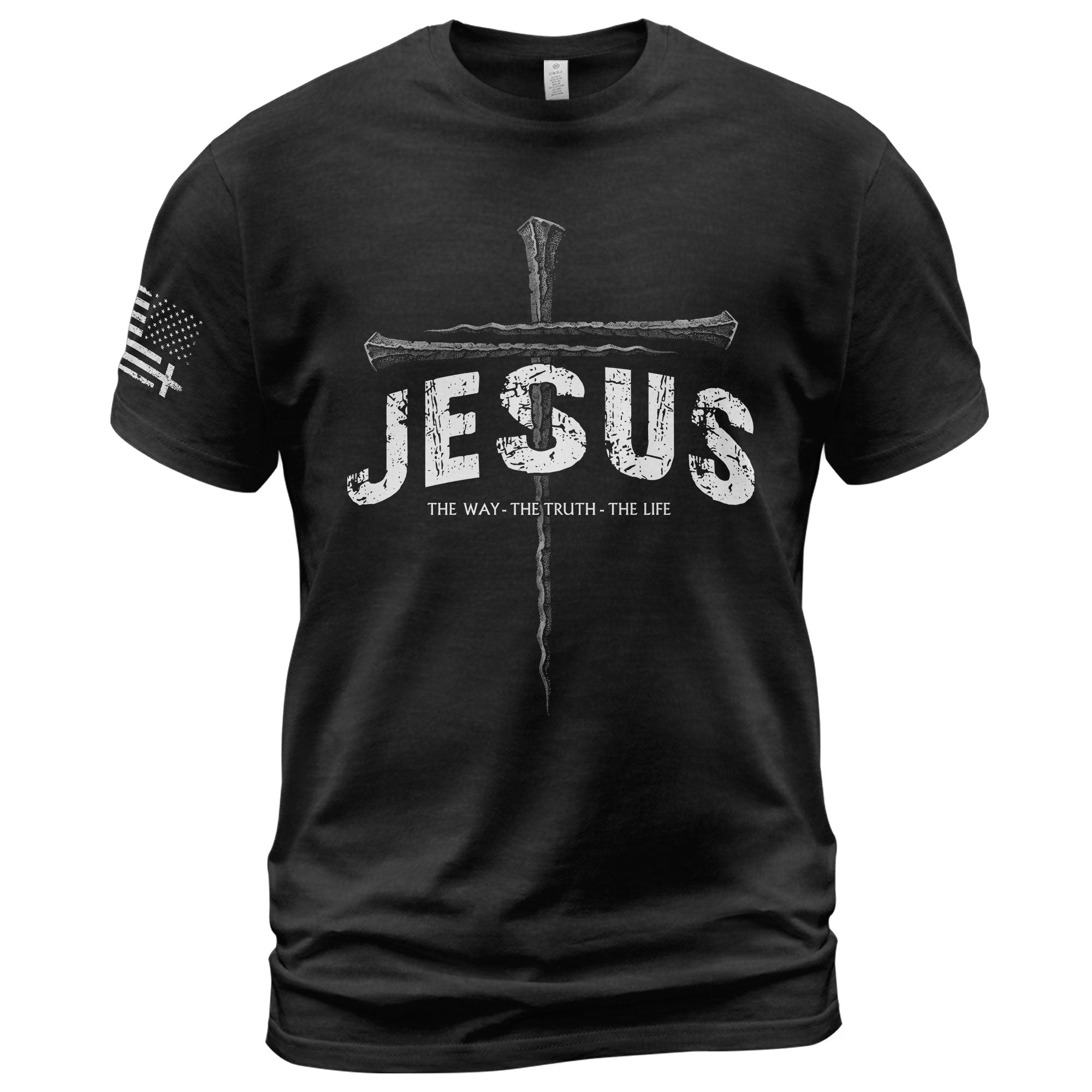 Jesus Cross Christian T-Shirt – The Way, The Truth, The Life