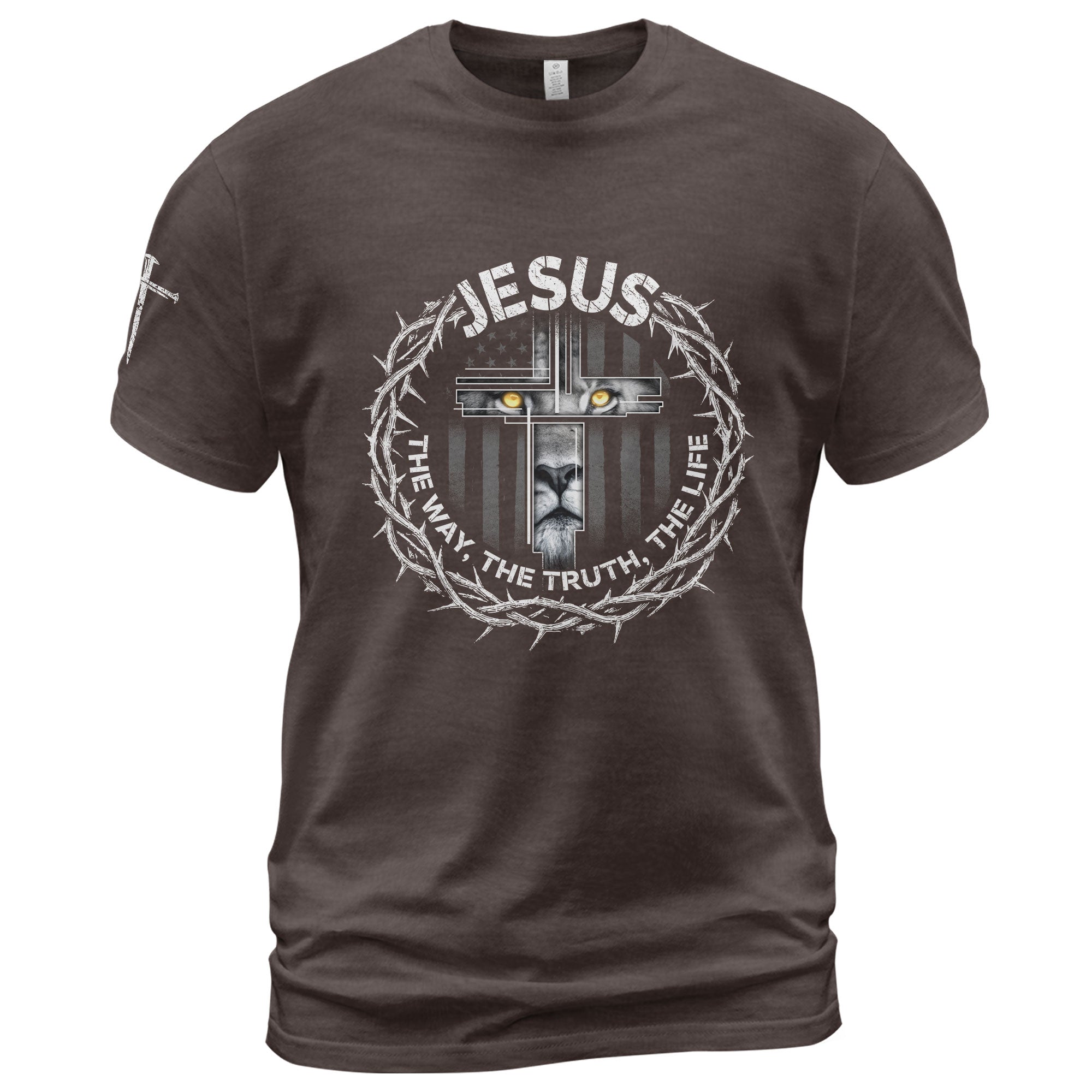 Jesus The Way The Truth The Life Crown of Thorns T-Shirt