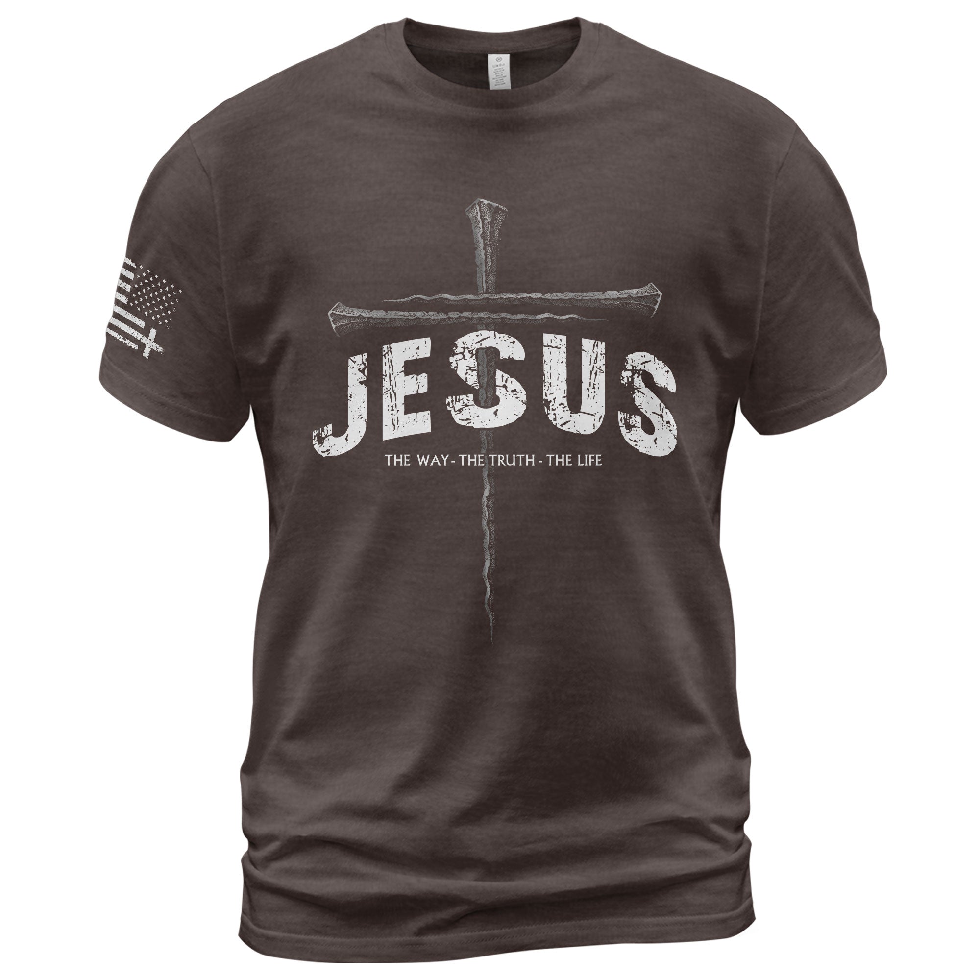 Jesus Cross Christian T-Shirt – The Way, The Truth, The Life