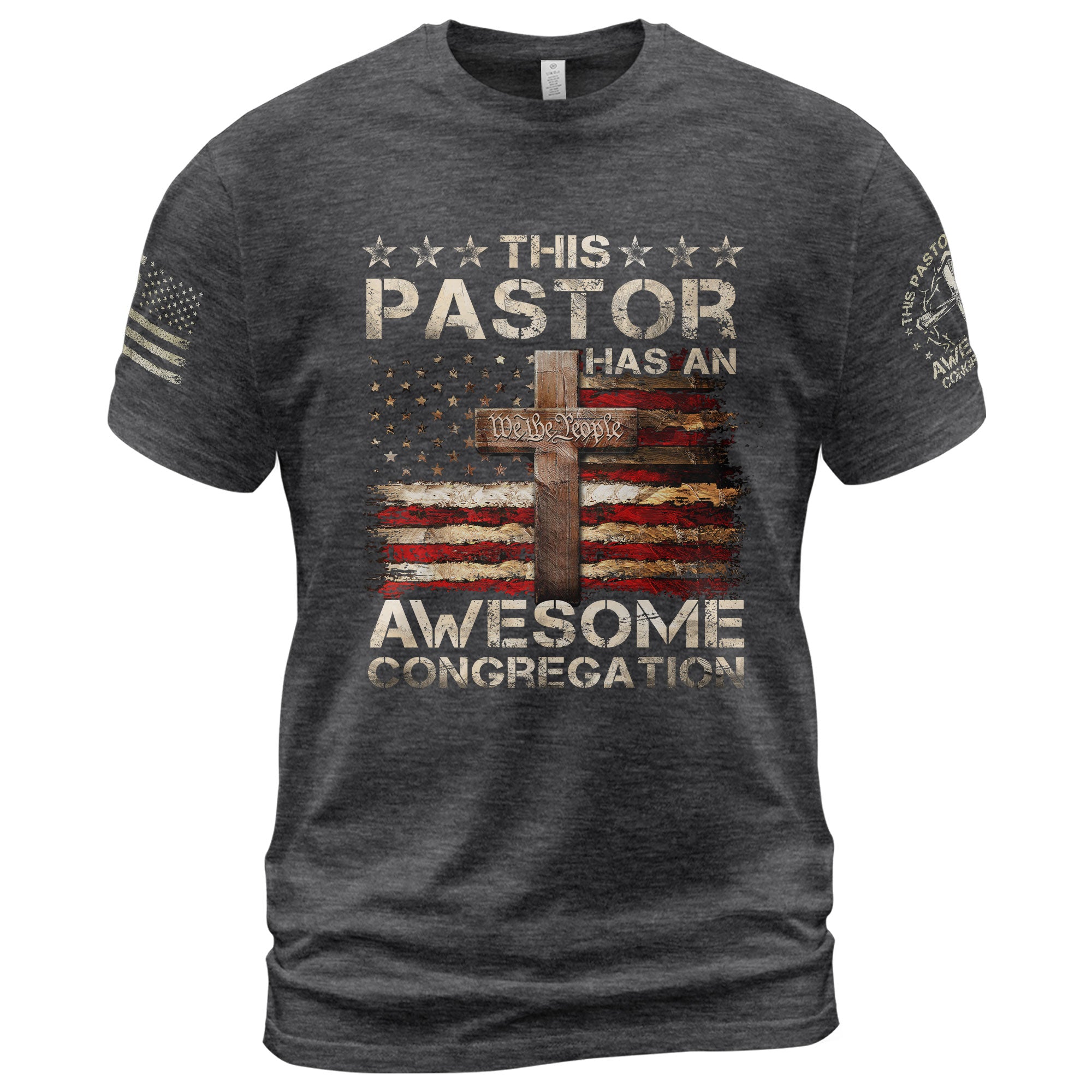 Awesome Pastor T-Shirt – A Proud Congregation's Statement of Faith