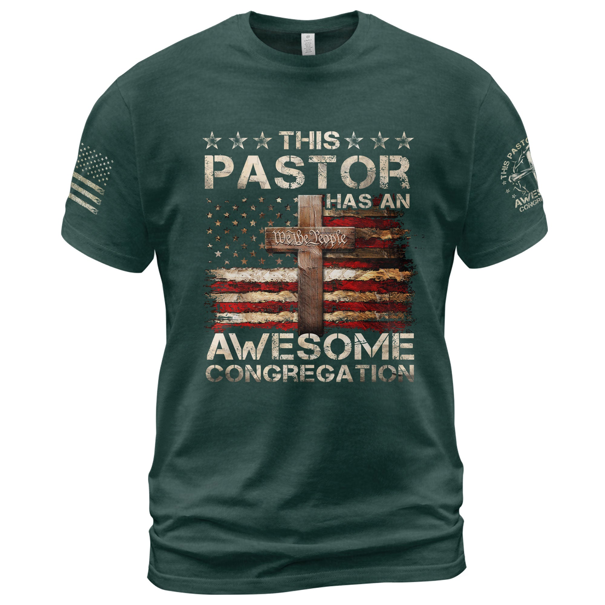 Awesome Pastor T-Shirt – A Proud Congregation's Statement of Faith