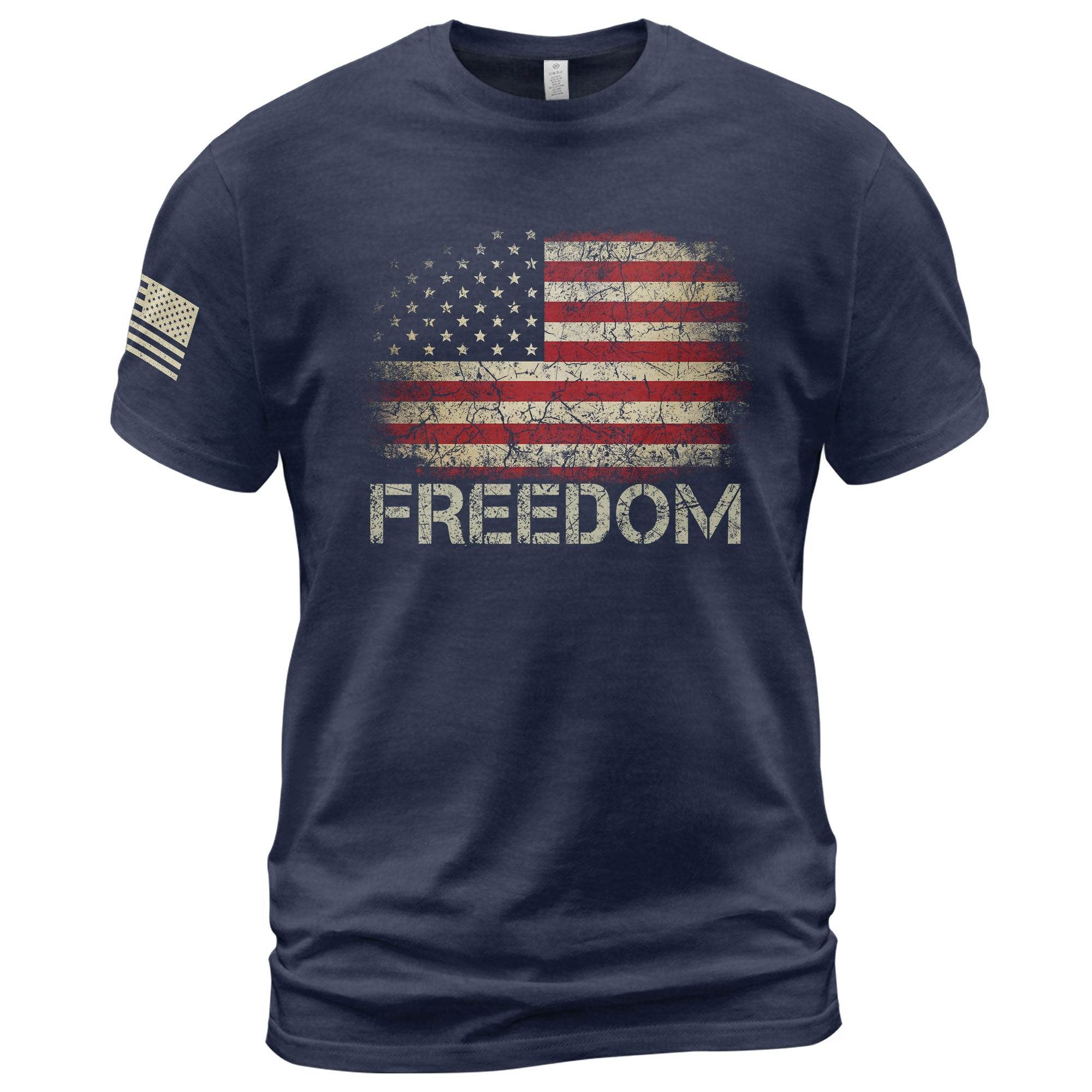 'Freedom' American Legacy T-Shirt - Rust Field Wear