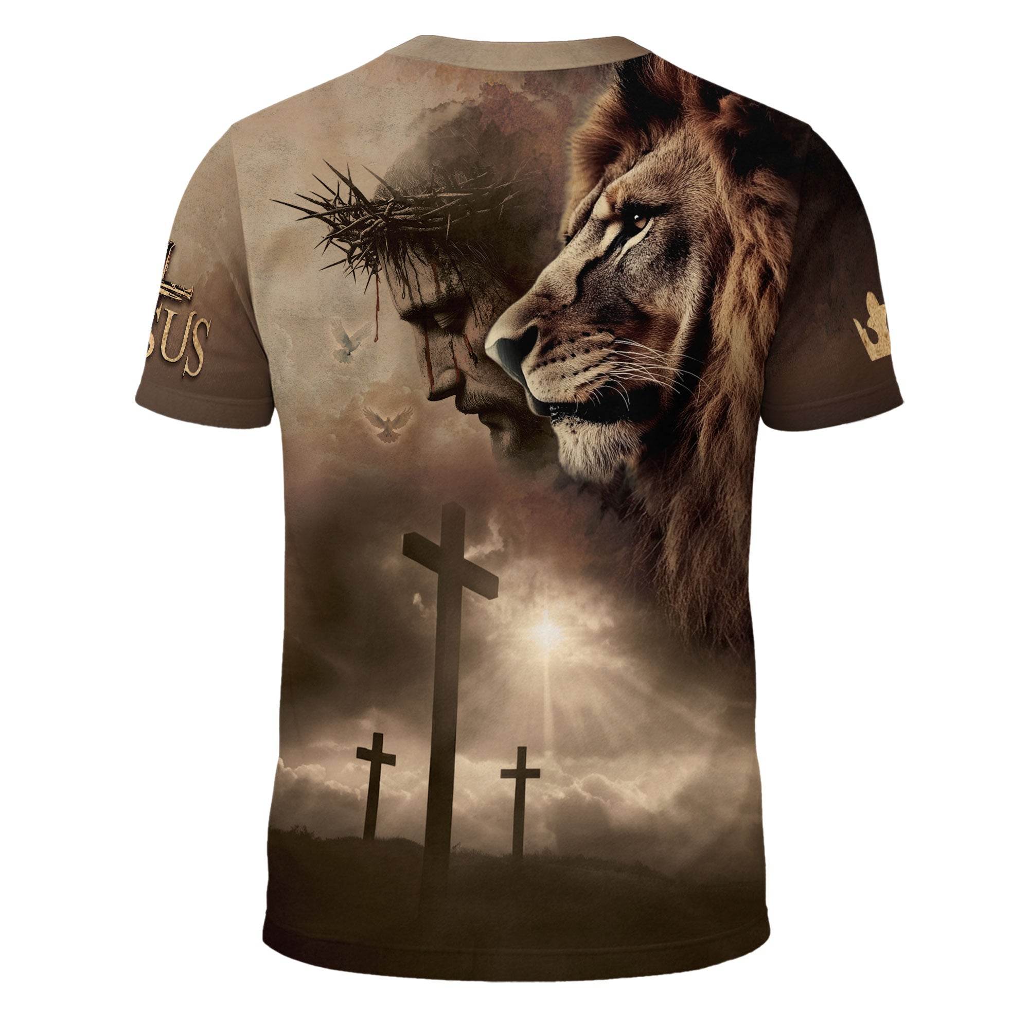 Jesus Is King Shirt – Bold Christian Graphic Tee - Rust Field Wear
