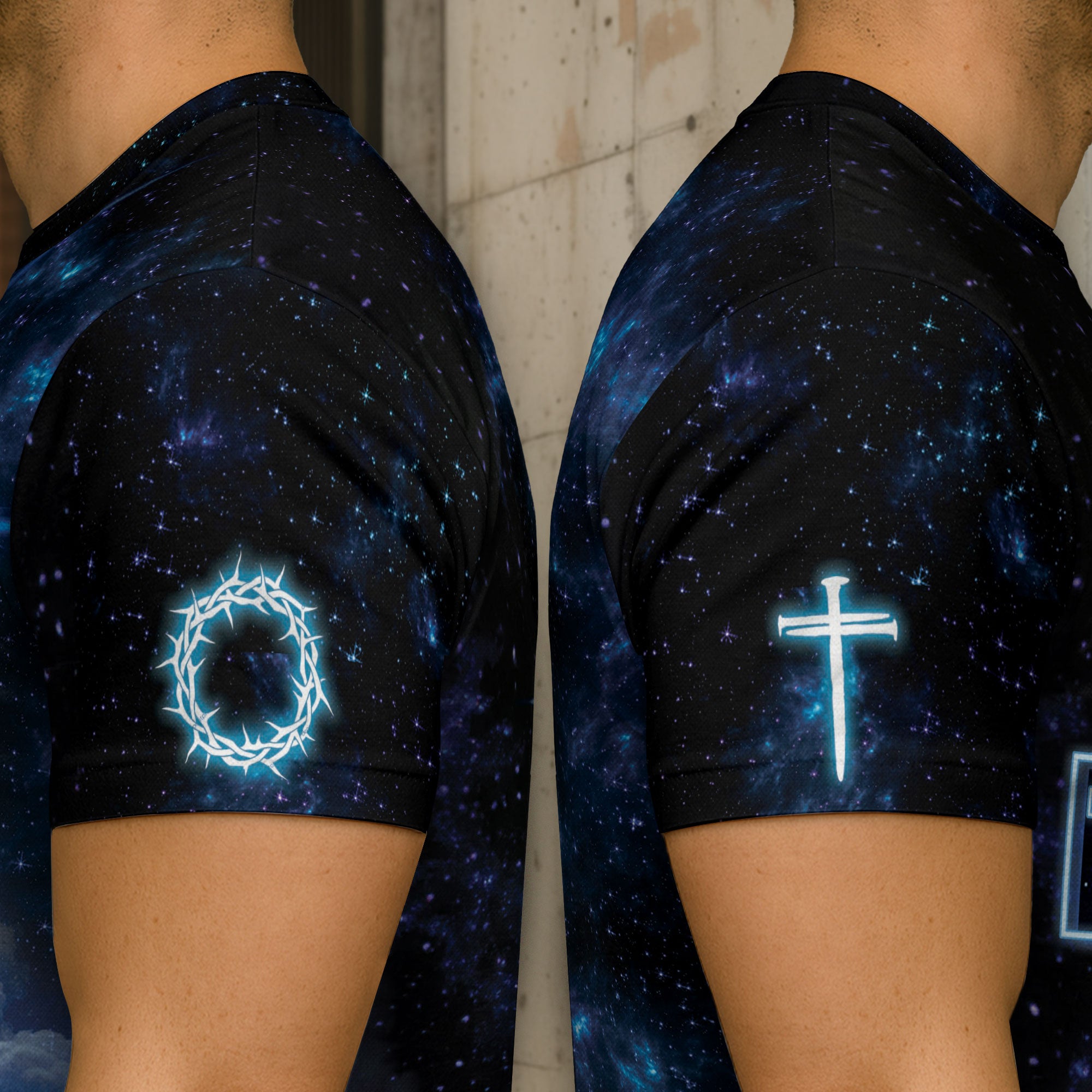 Freedom Shirts for Men, Lion and Lamb Galaxy - Christian Tee Shirts, RustField Co - Rust Field Wear