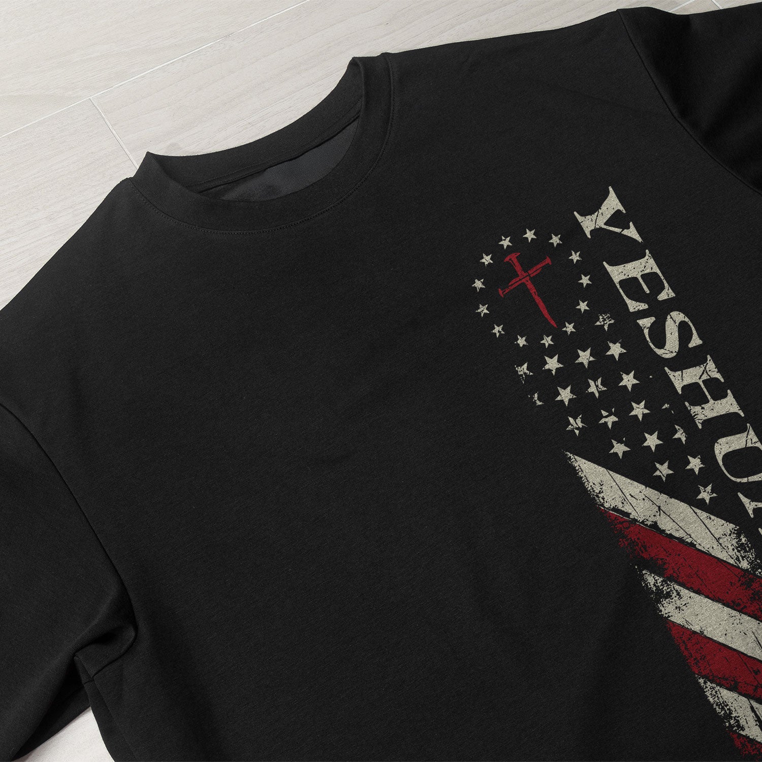 Yeshua The Way The Truth And The Life - Christian Shirts for Men, Faith Based Christian Tee Shirts - Rust Field Wear