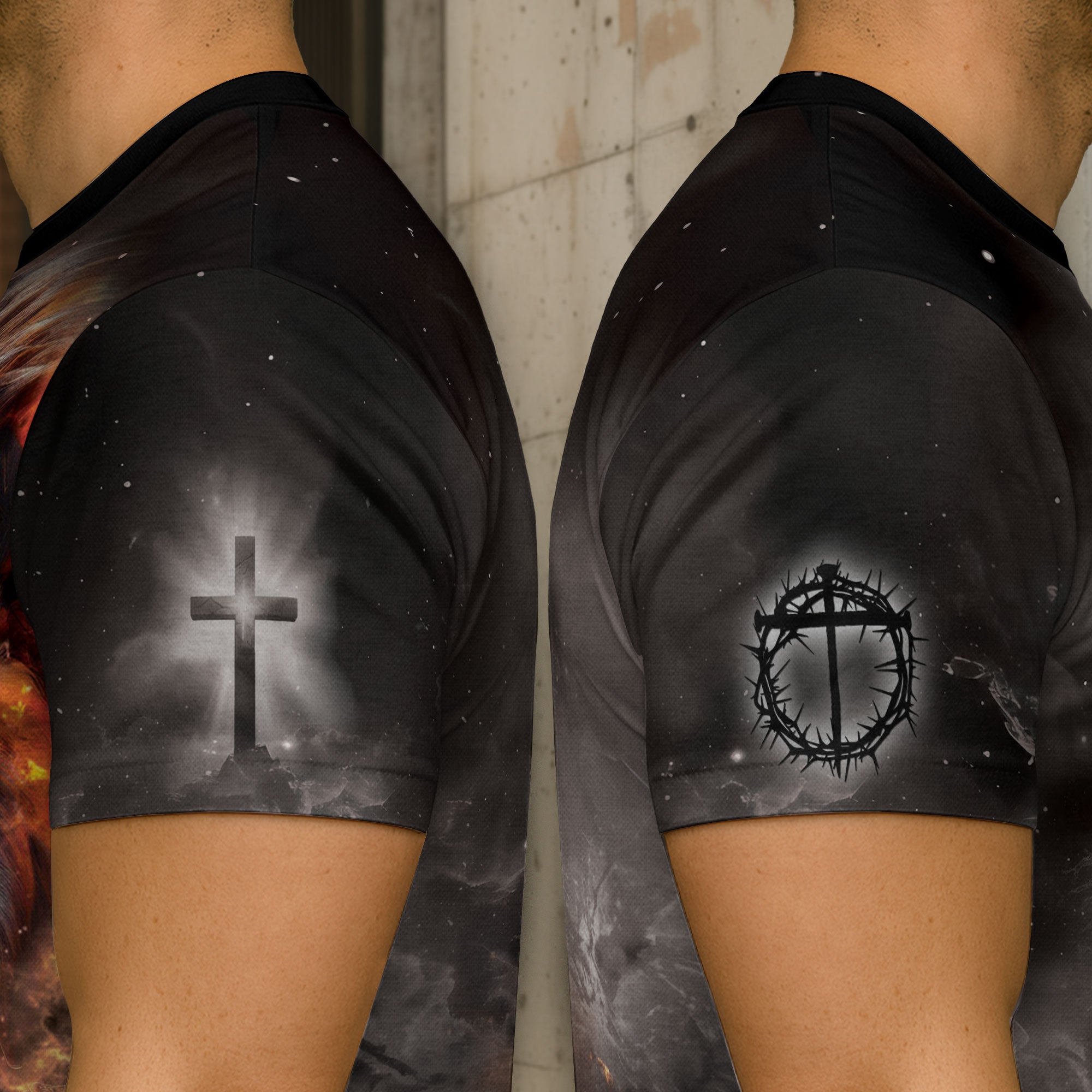 RustField Co Christian Tee Shirts - An Unshakeable Faith Rooted In Christ Lion, Freedom Shirts for Men - Rust Field Wear