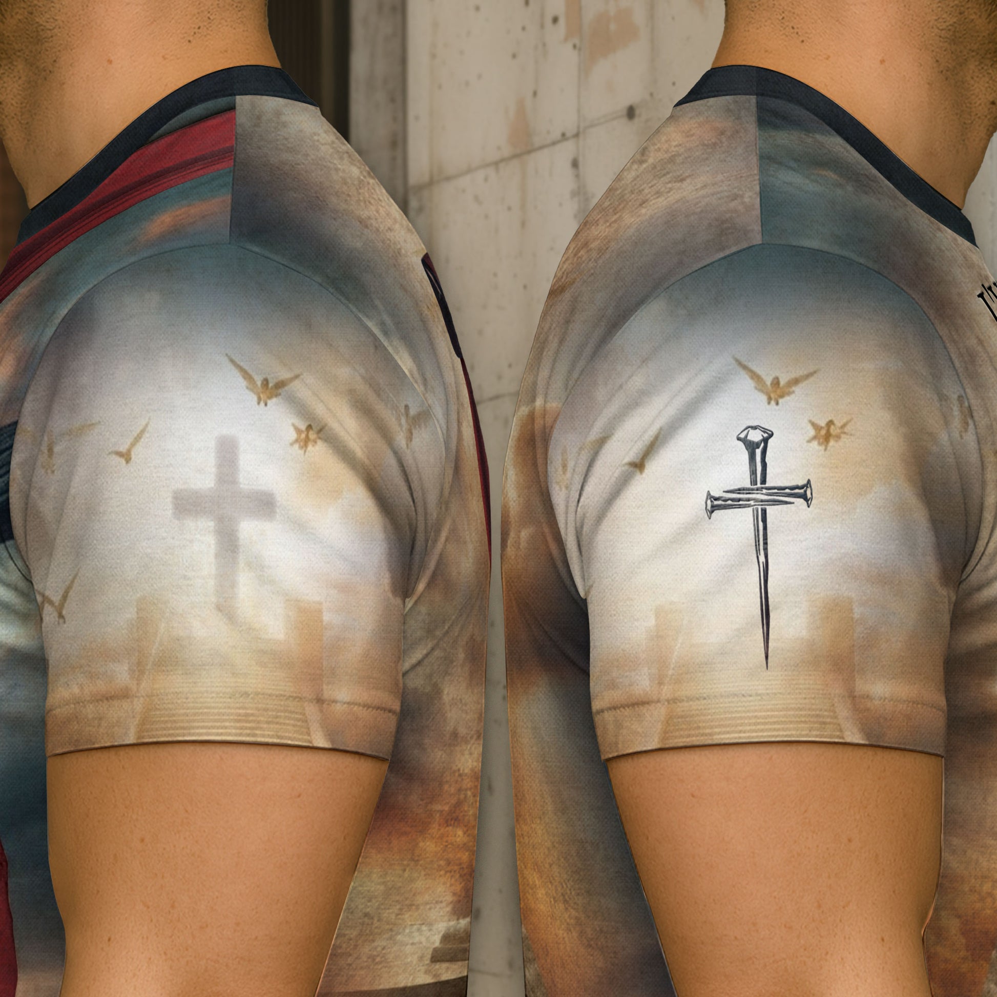 Christian Tee Shirts, I've Read The Final Chapter God Wins Lion Cross Faith - Freedom Shirts for Men, RustField Co - Rust Field Wear