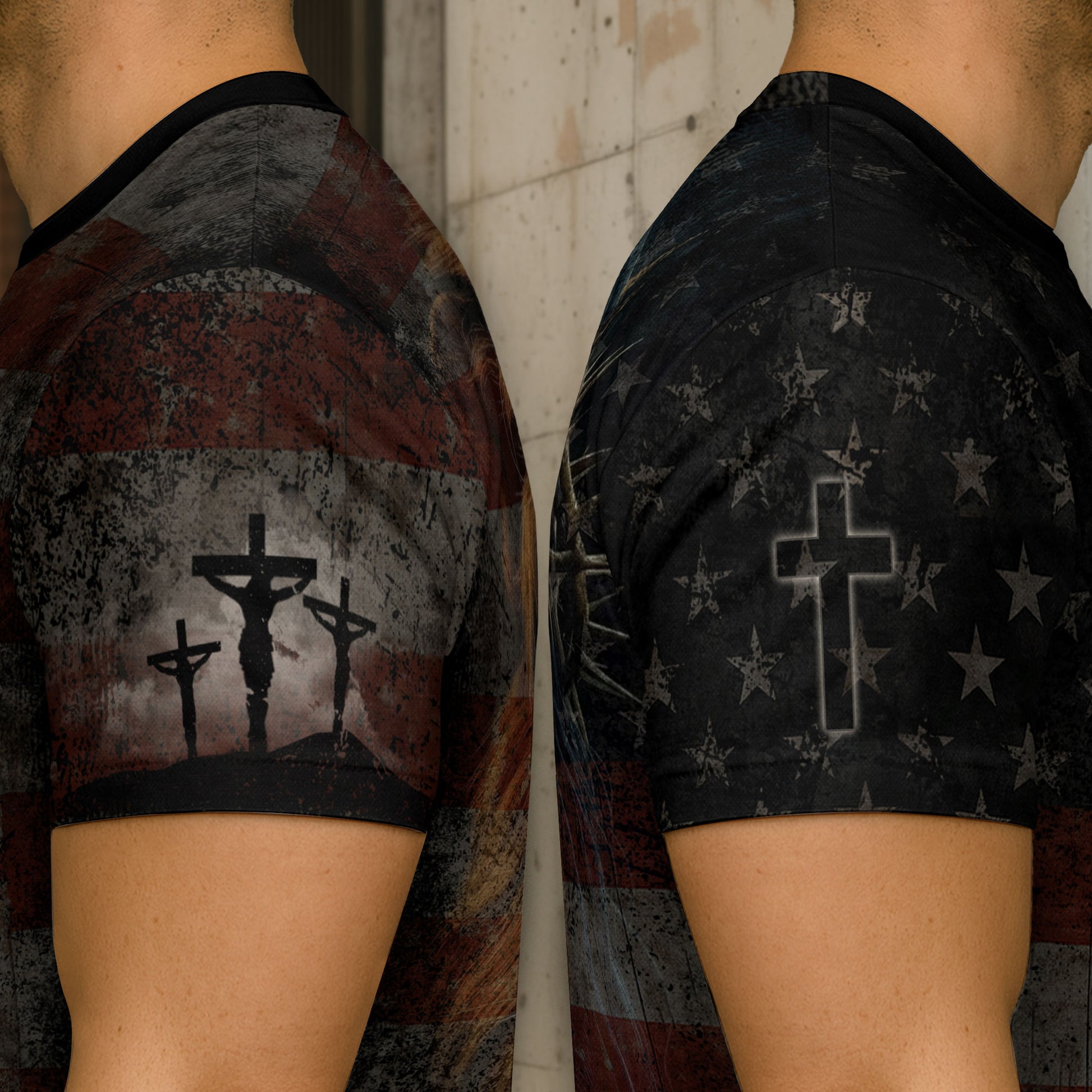 I Can't But I Know A Guy Lion and Jesus - Christian Tee Shirts for Men, Freedom Shirts, RustField Co - Rust Field Wear