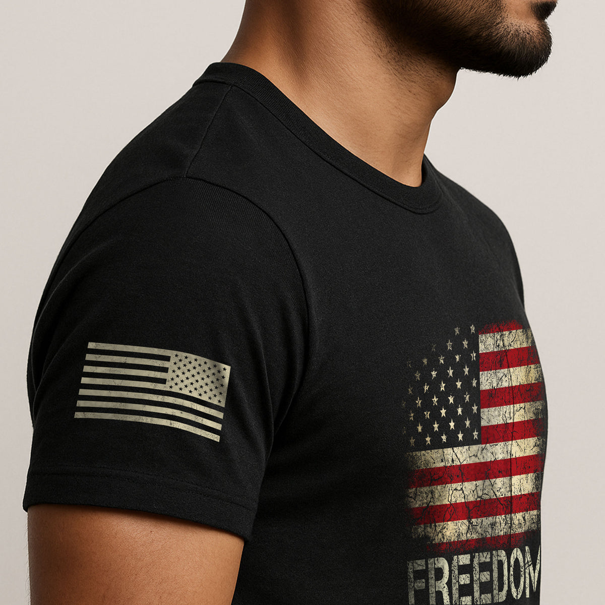 Freedom T Shirt, Freedom' American Legacy - Freedom Shirts for Men - Rust Field Wear