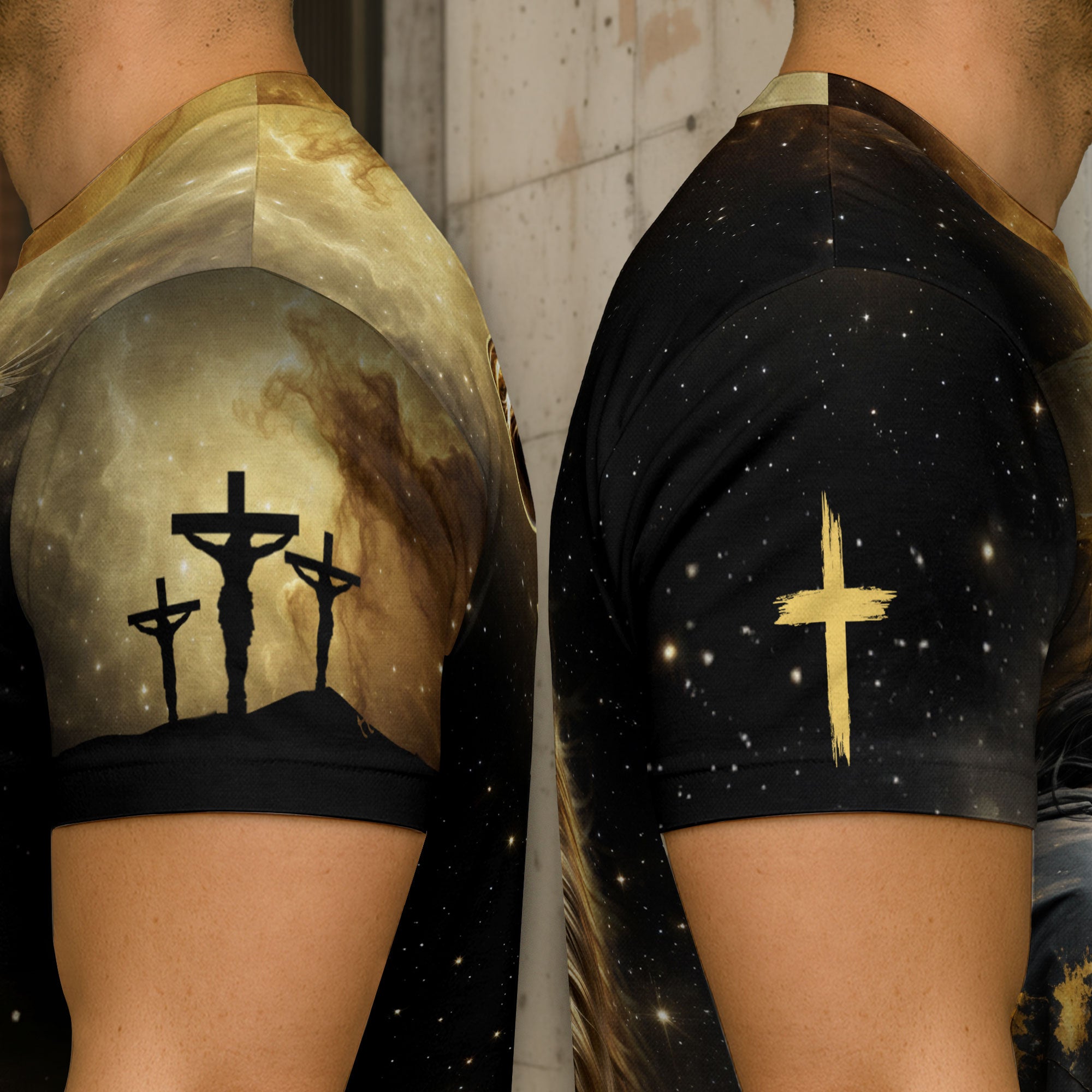 RustField Co Christian Tee Shirts - I Can't But I Know A Guy Jesus Lion Of Judah Crown Of Glory, Freedom Shirts for Men - Rust Field Wear