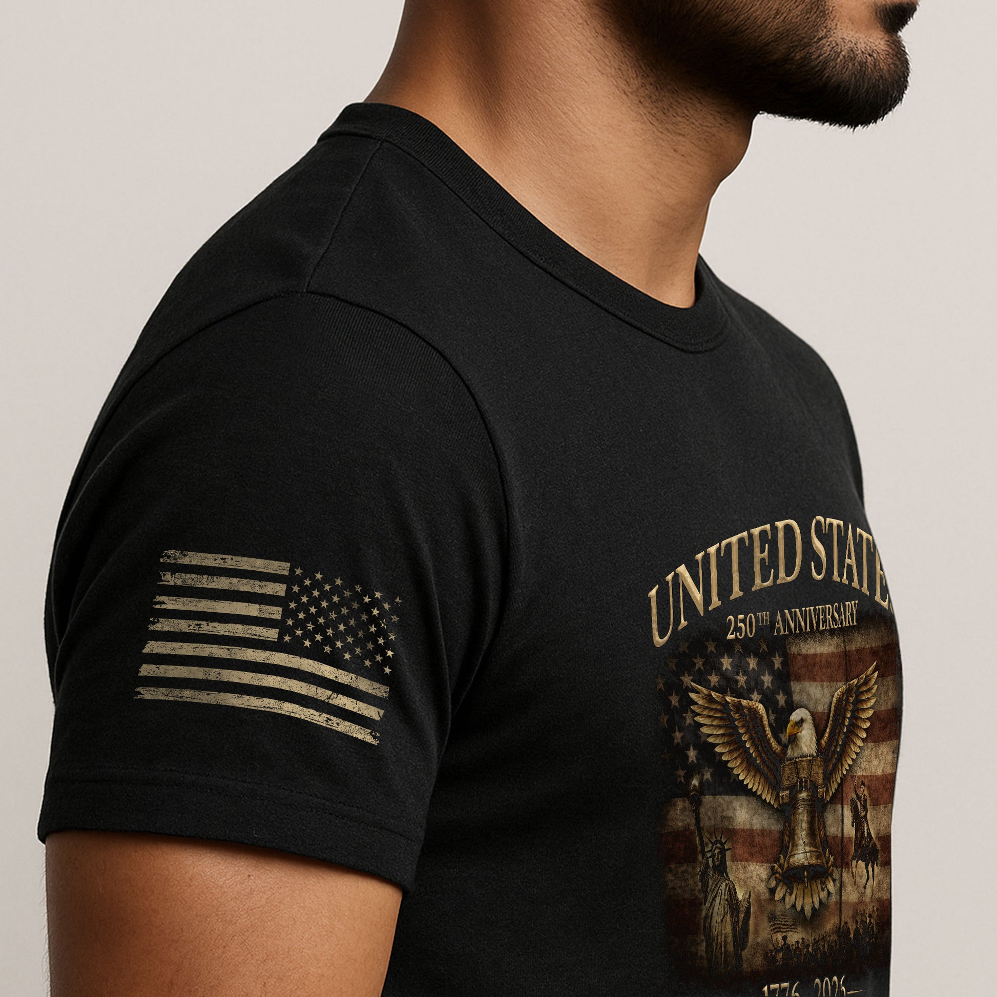 United States 250 Years of Freedom Shirt 1776 2026-Patriotic American Heritage - Rust Field Wear