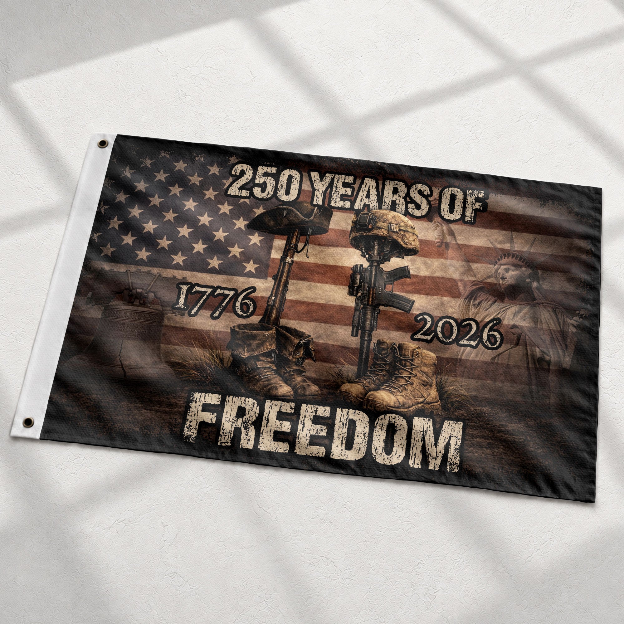 United States 250th Anniversary Flag 1776–2026, American Heritage Patriotic Banner