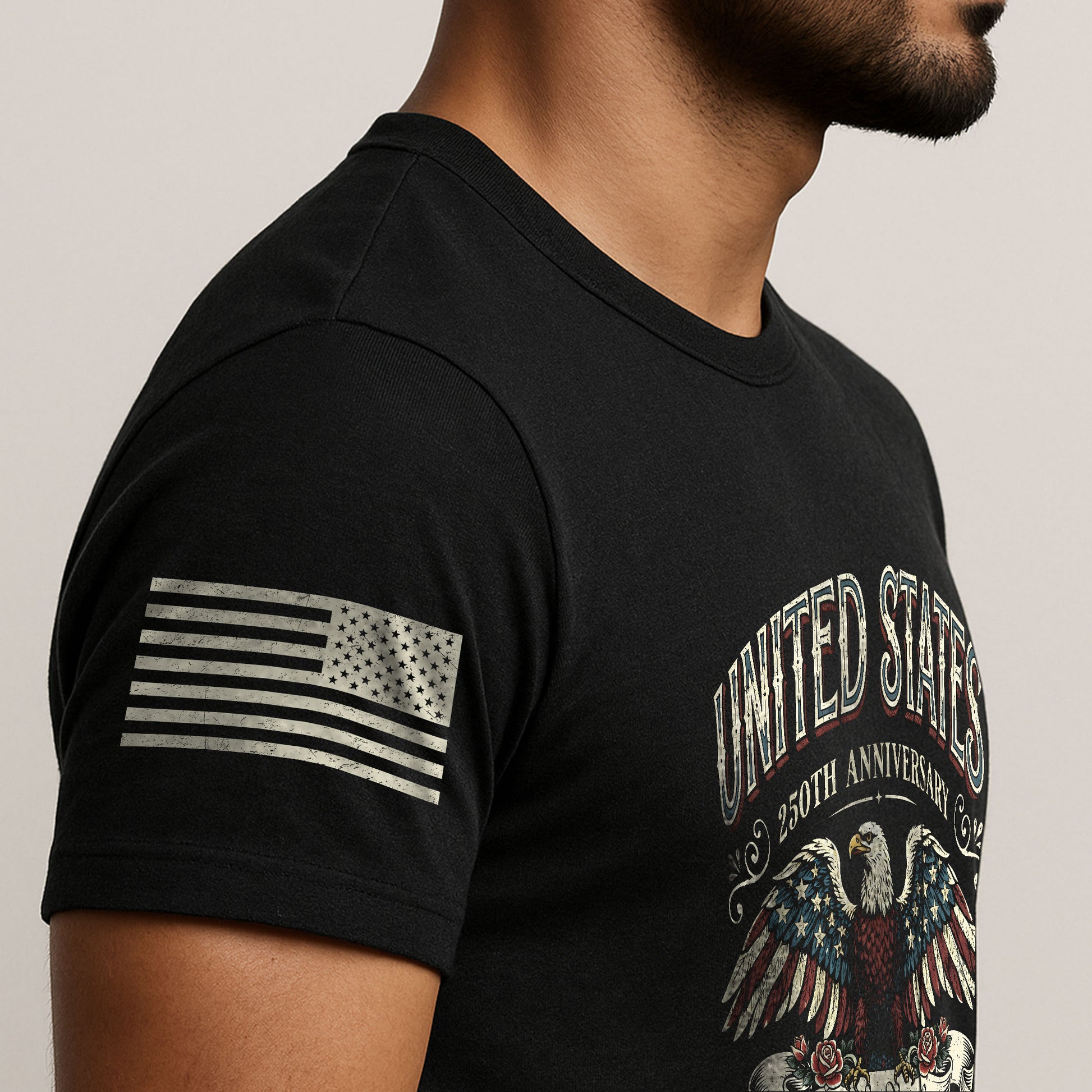 USA Independence 250th Anniversary Shirt 1776–2026 Patriotic Torch of Freedom - Rust Field Wear