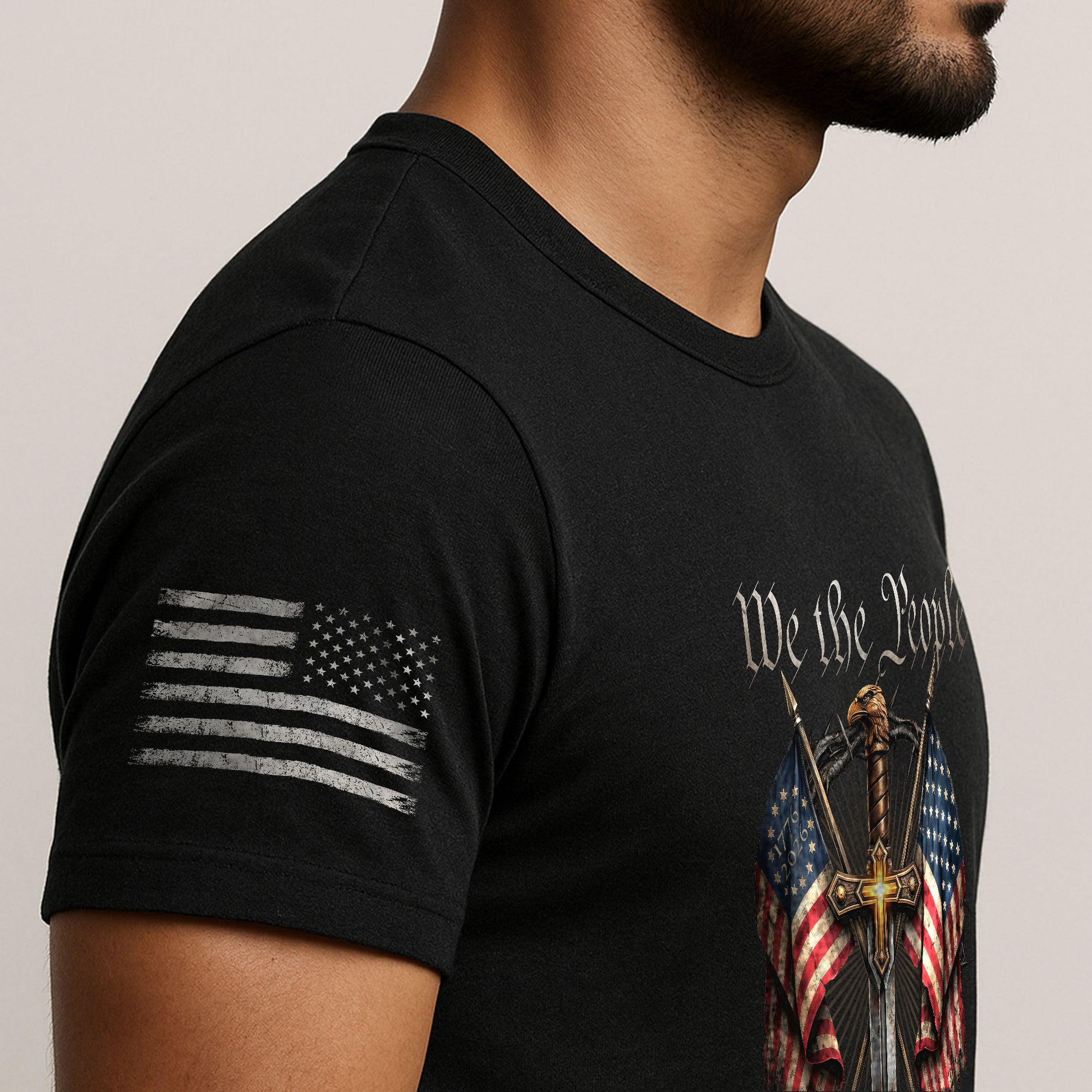 Christian USA 250th Anniversary Shirt 1776–2026 Faith Freedom Heritage Shirt - Rust Field Wear