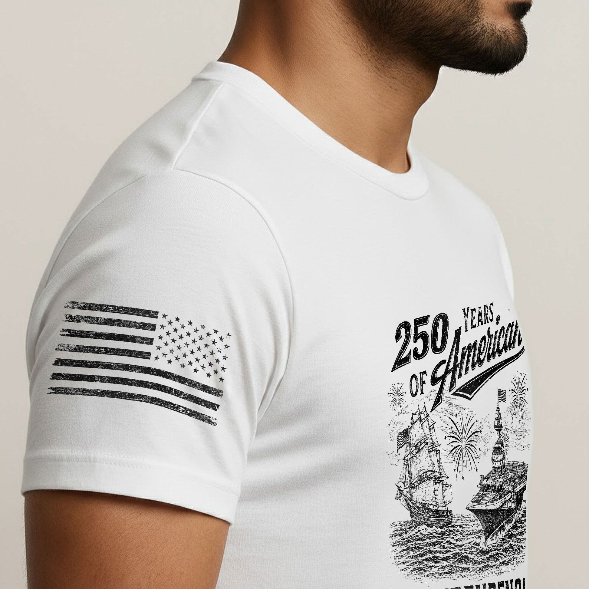 250 Years America Freedom Journey Patriotic Celebration Shirt - Rust Field Wear