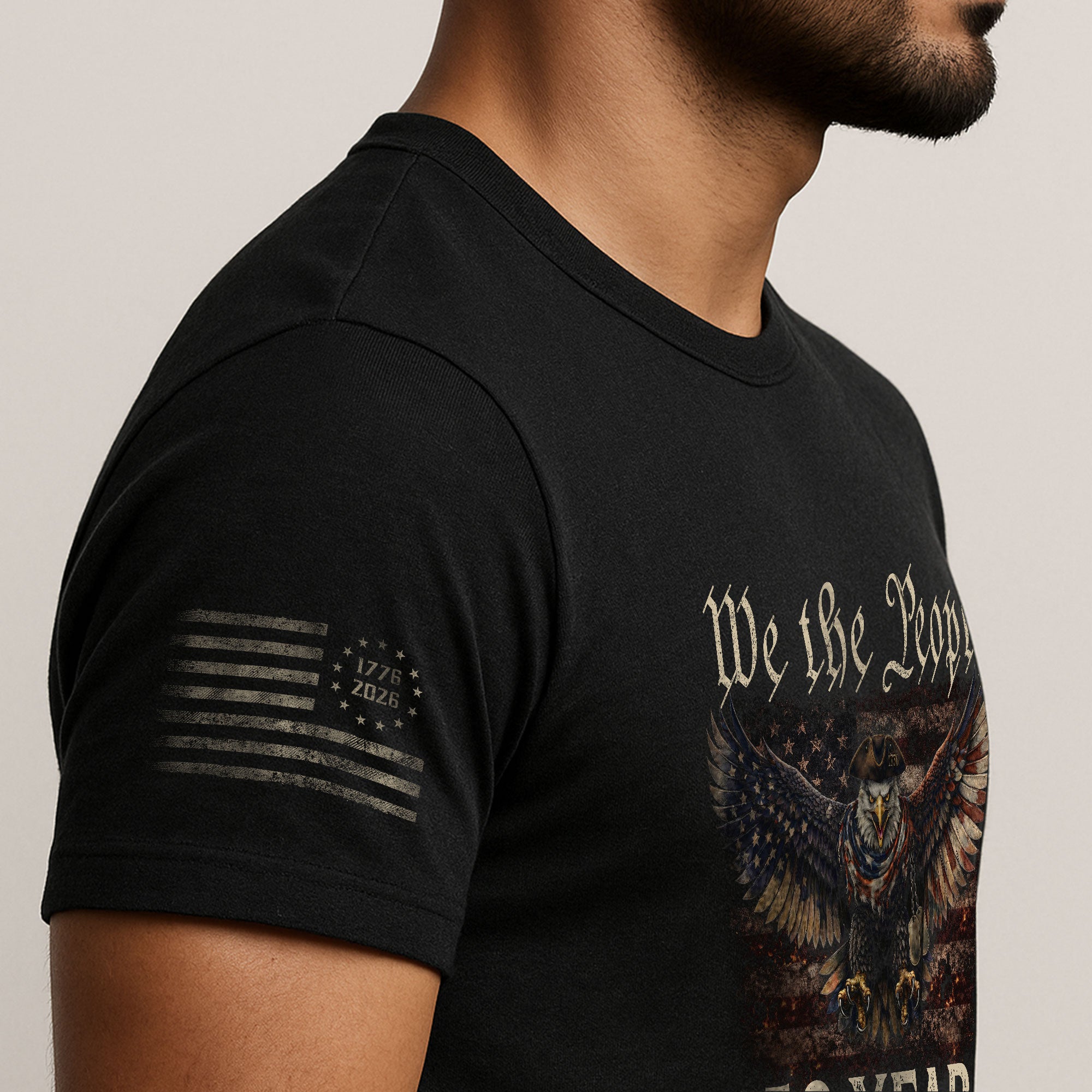 America 1776–2026 250 Years Anniversary Shirt, Eagle Freedom Legacy - Rust Field Wear