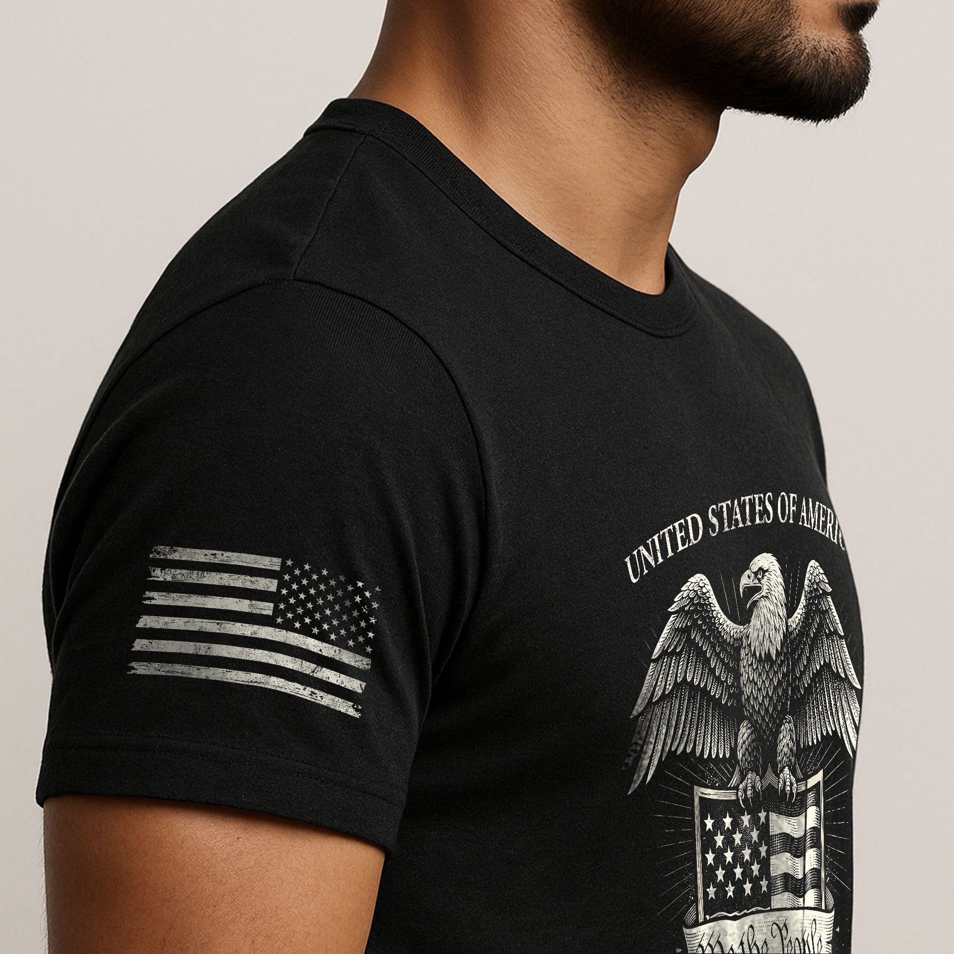 USA 250 Years Freedom Shirt 1776-2026 We The People American Eagle Shield Patriotic - Rust Field Wear
