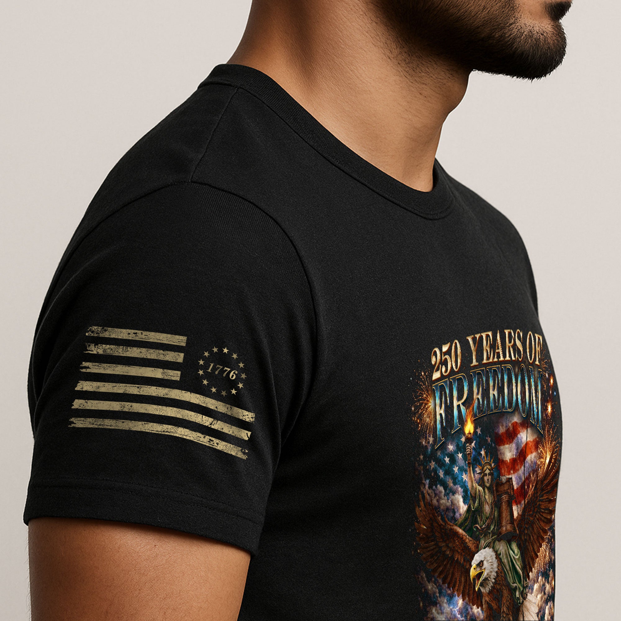 250 Years Of Freedom Shirt - 1776-2026 We The People 250th Anniversary USA Shirt & Merchandise Bootleg Tee - Rust Field Wear