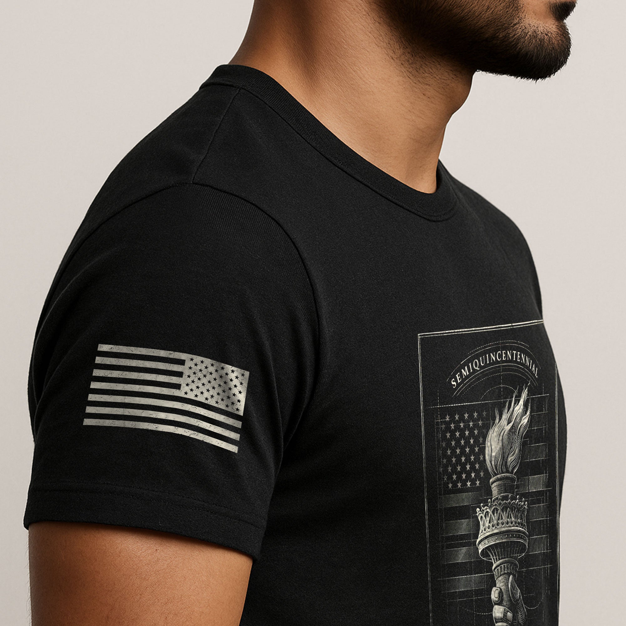 America 250th Anniversary T-Shirt 1776-2026 – We The People Liberty Torch Retro Hoodie Tee - Rust Field Wear