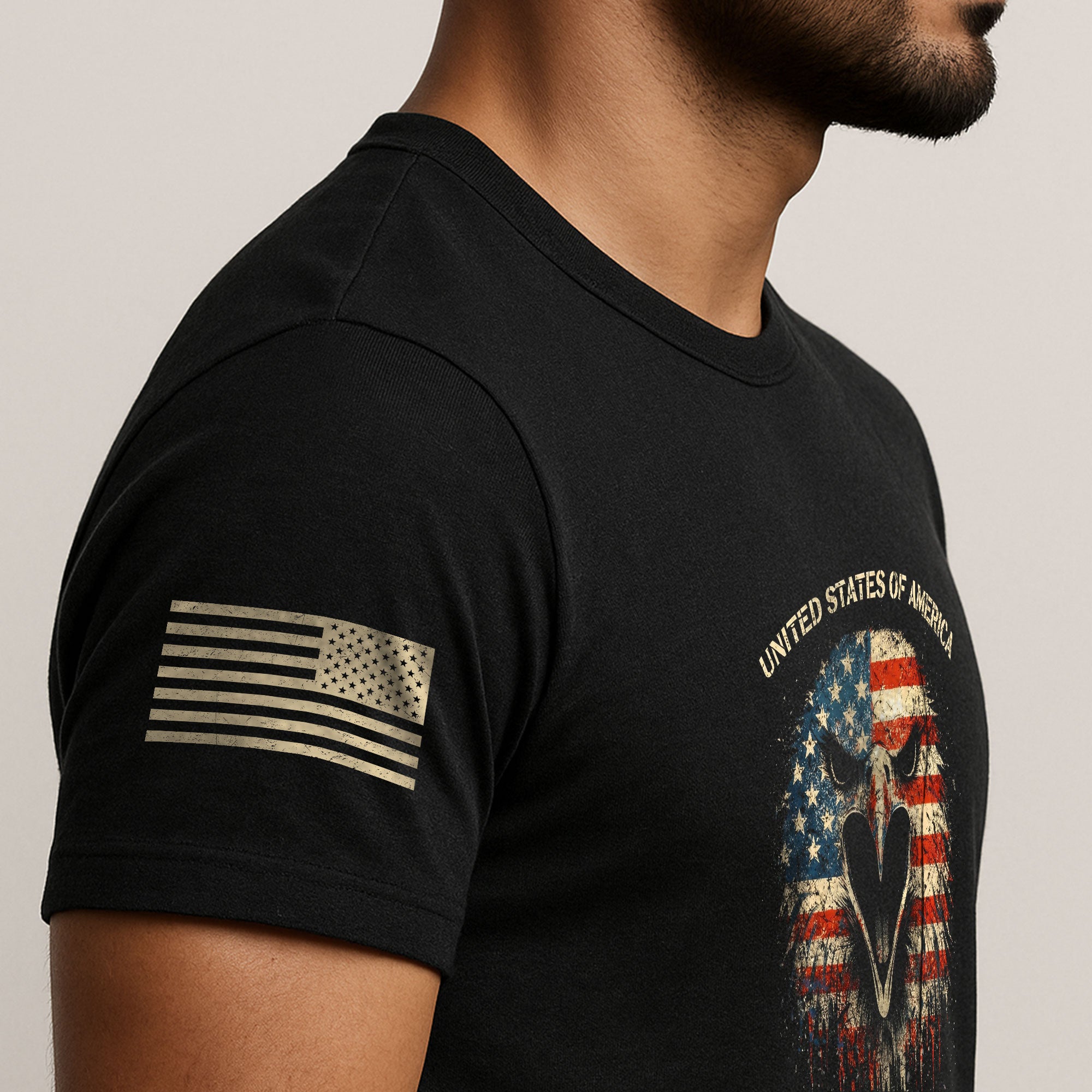 USA 250th Anniversary 1776-2026 T-Shirt – America Flag Eagle Patriotic Freedom Shirt - Rust Field Wear